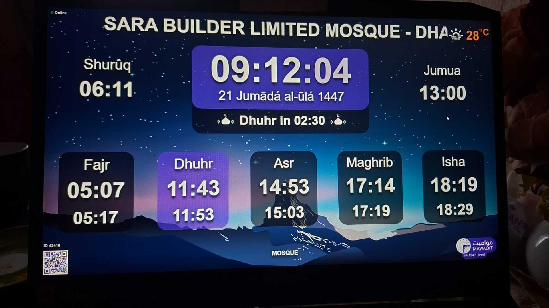 SARA BUILDER LIMITED MOSQUE