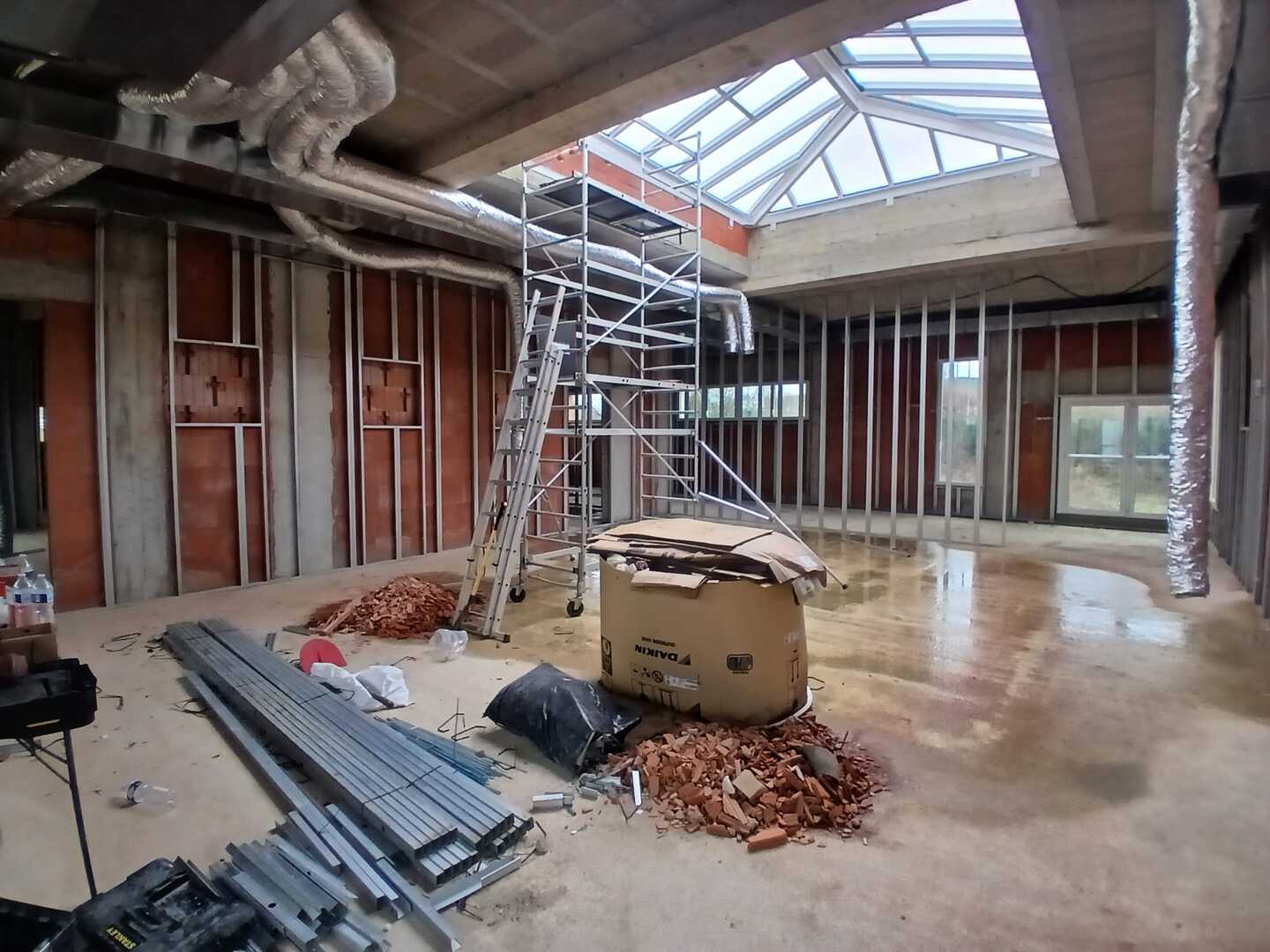 Avancement des travaux