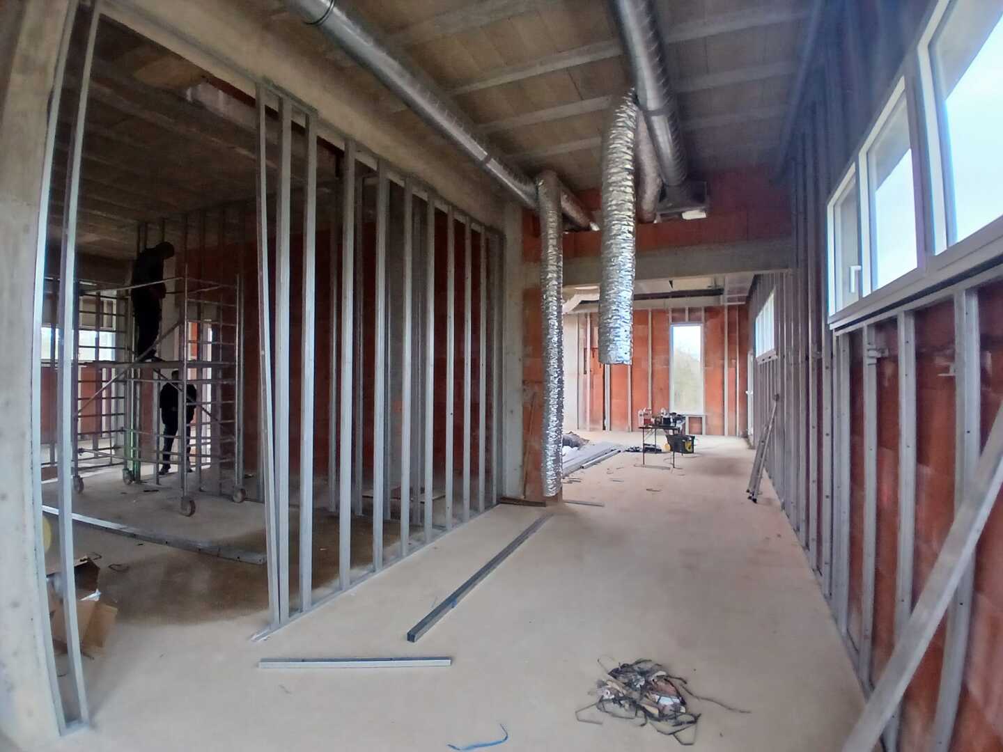 Avancement des travaux