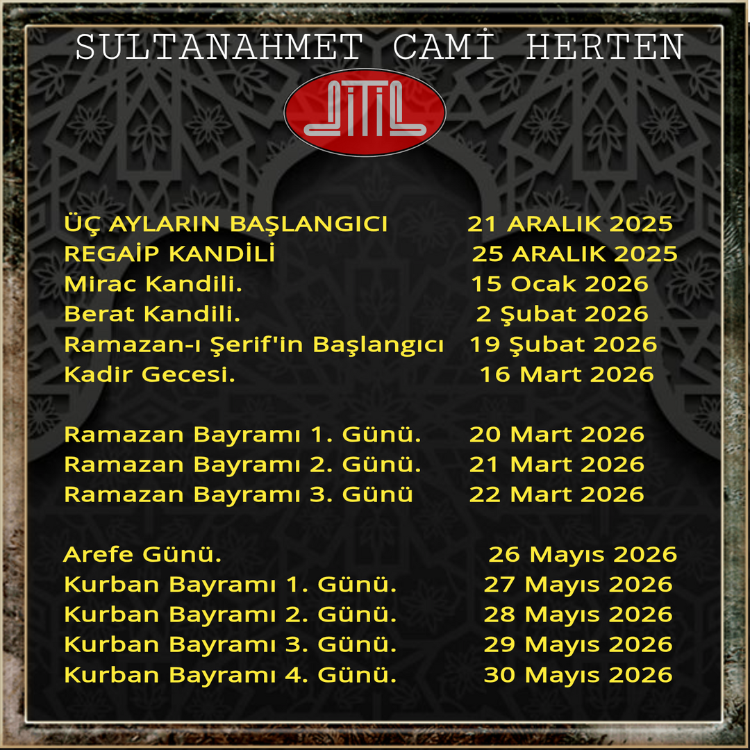 Dini Günler 2025