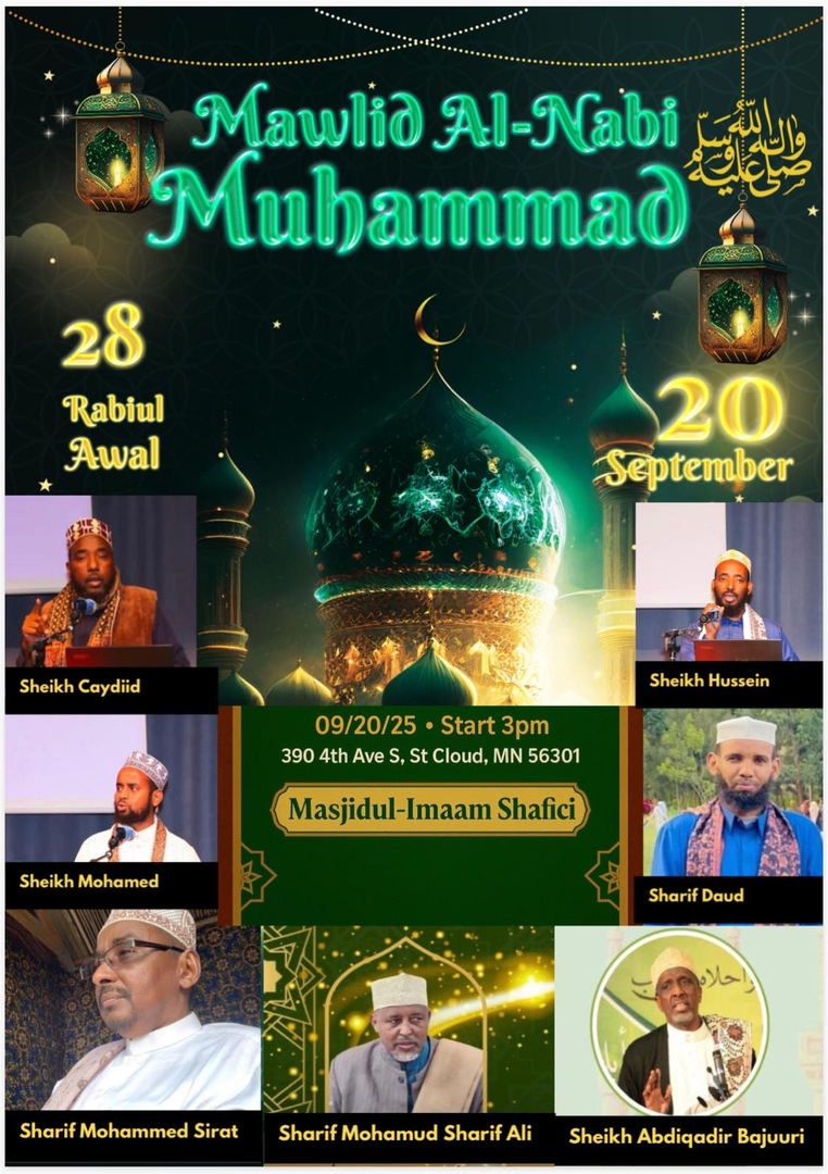 Mowlid WACAN/ All are welcome