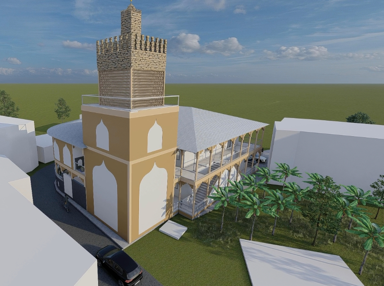 PROJET FUTURE MOSQUE VENDREDI MTSAHARA