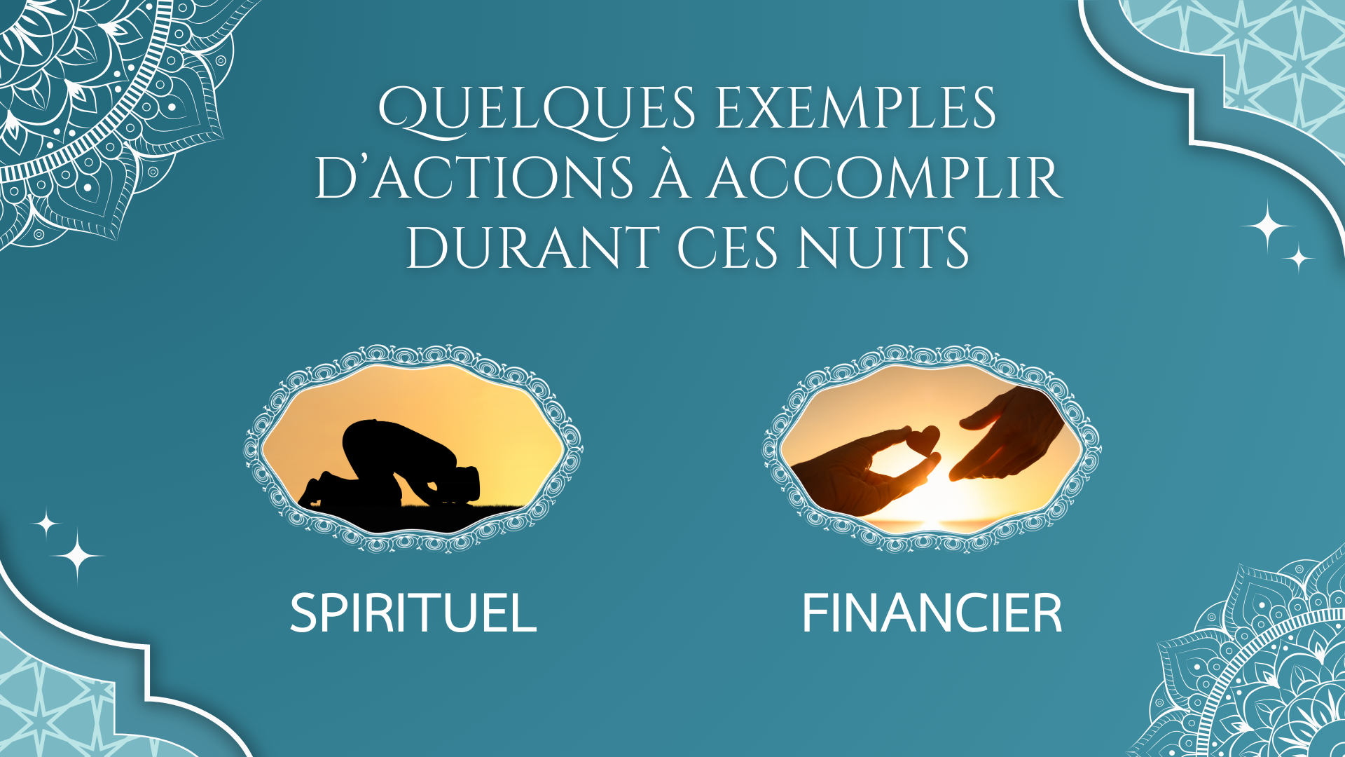 Profites de la fin du Ramadan
