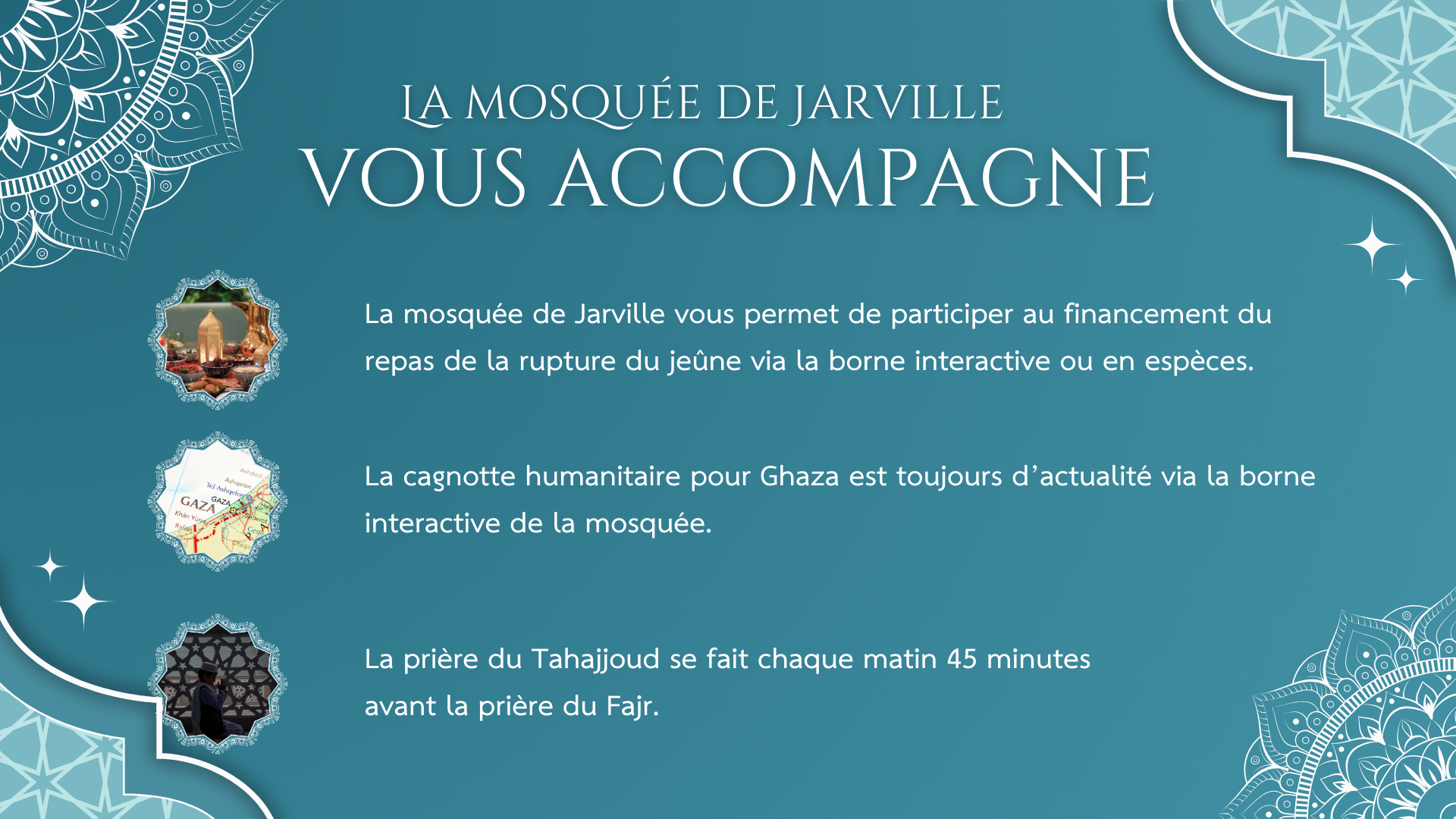 Profites de la fin du Ramadan