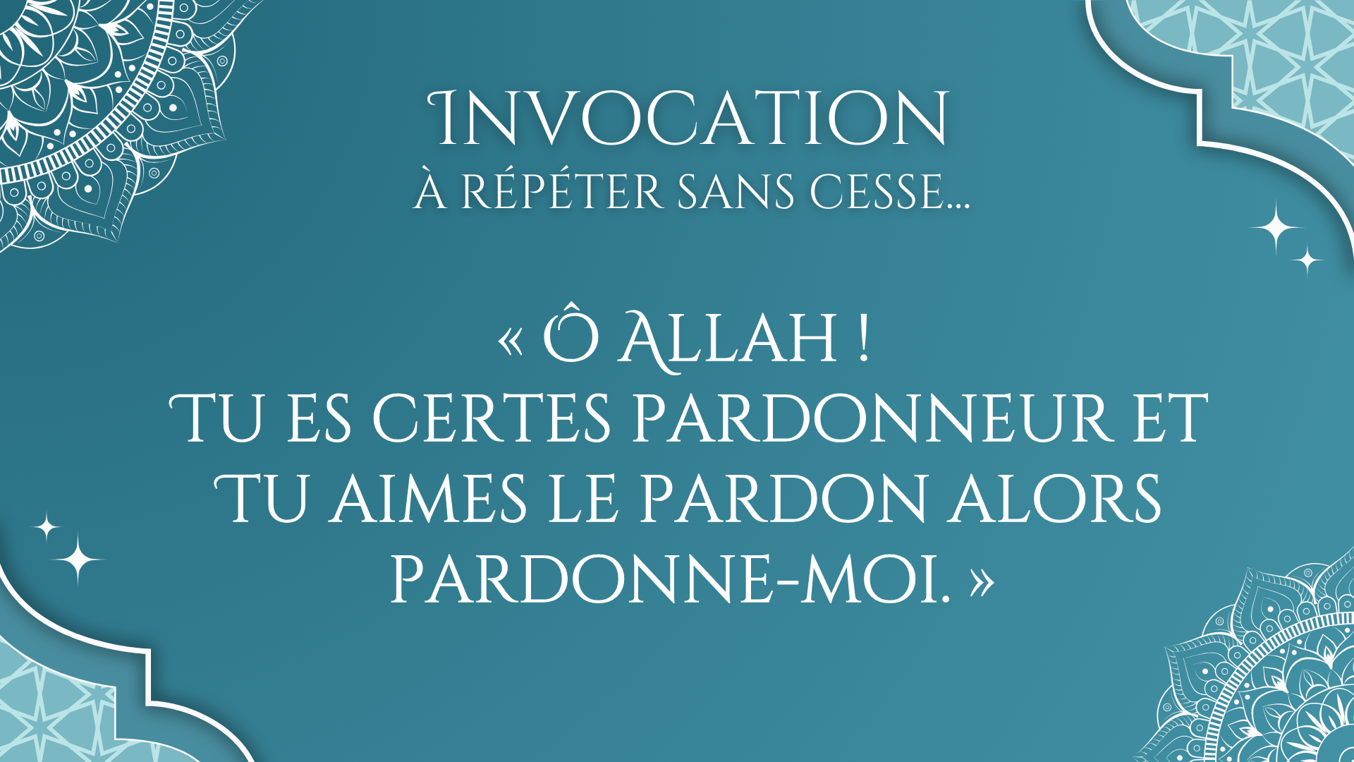 Profites de la fin du Ramadan