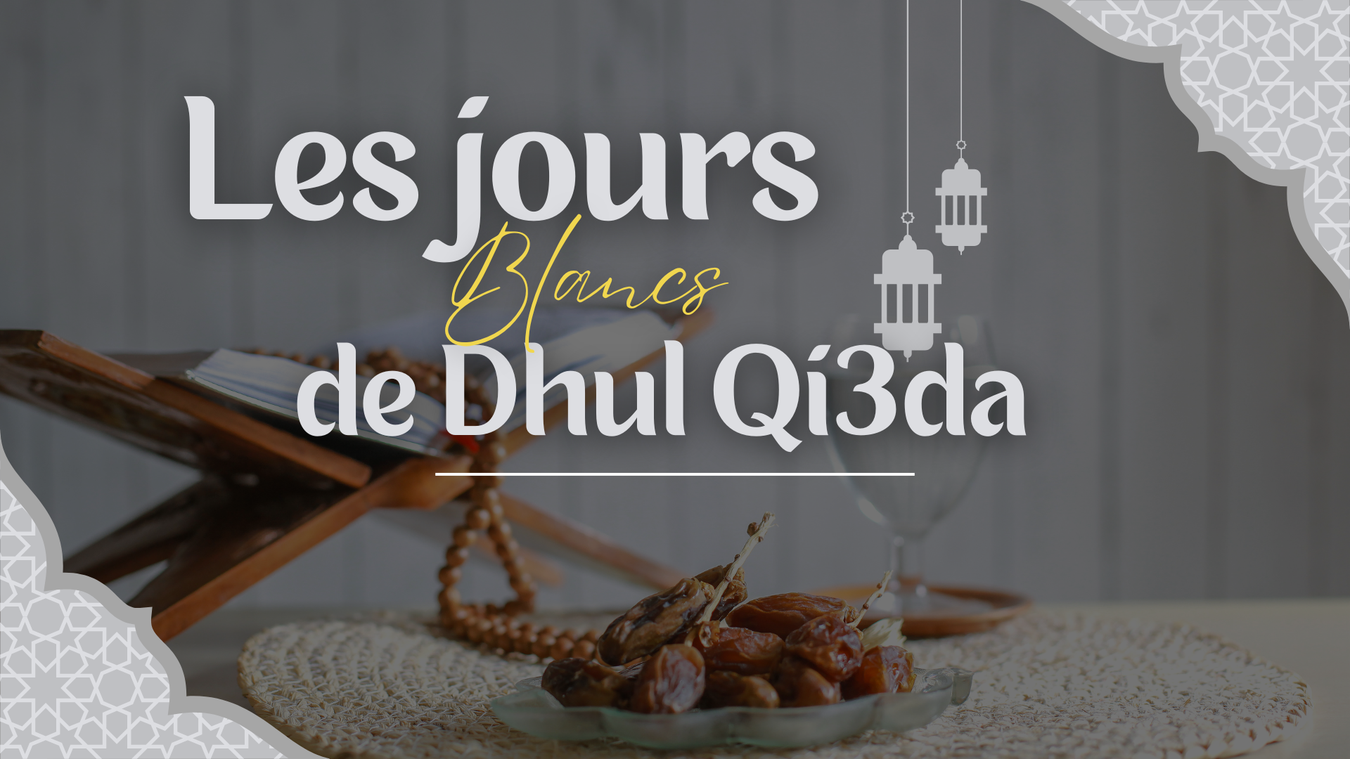 Jours blancs de Dhoul Qi3da