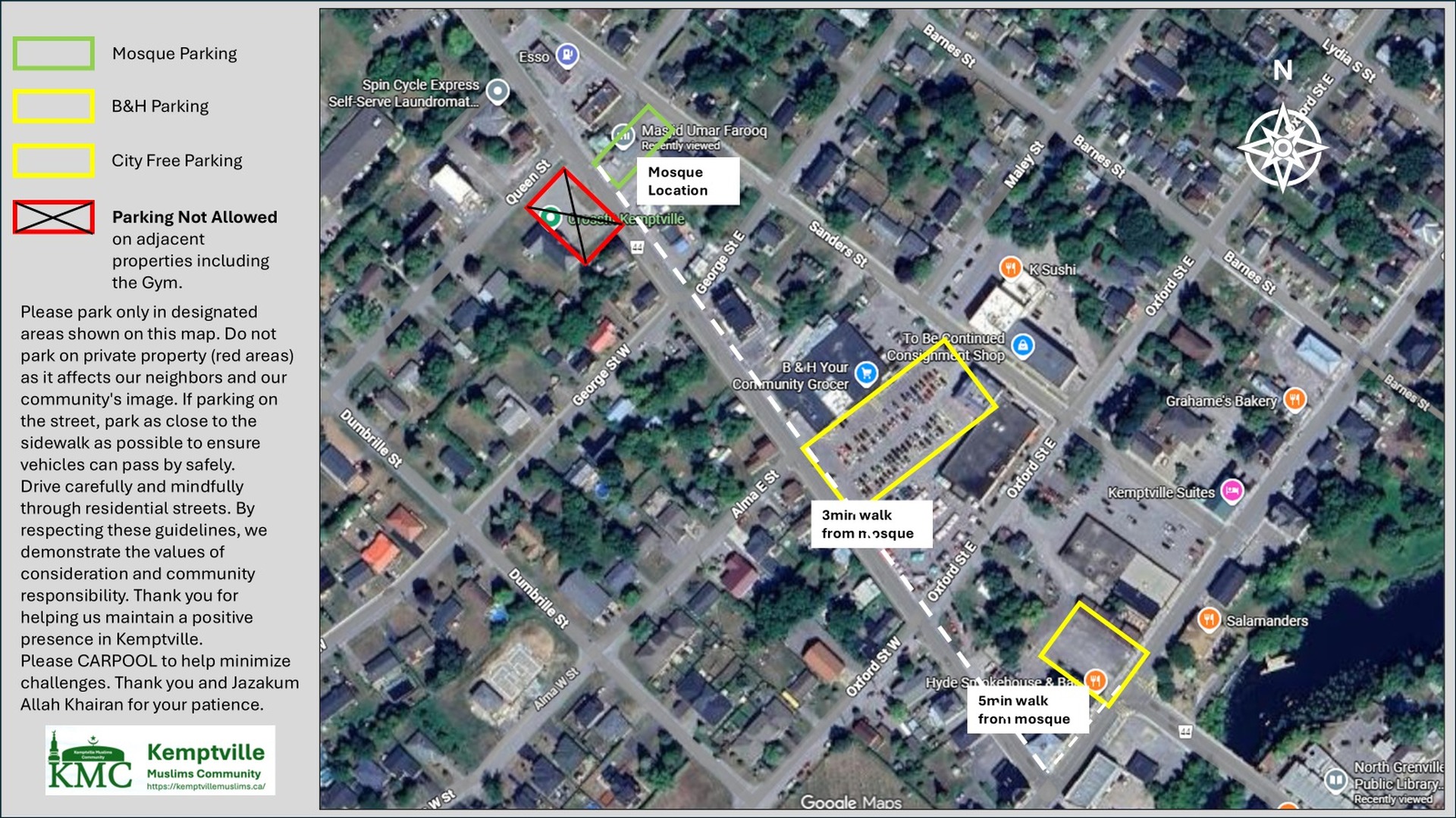 Parking Overflow Strategy