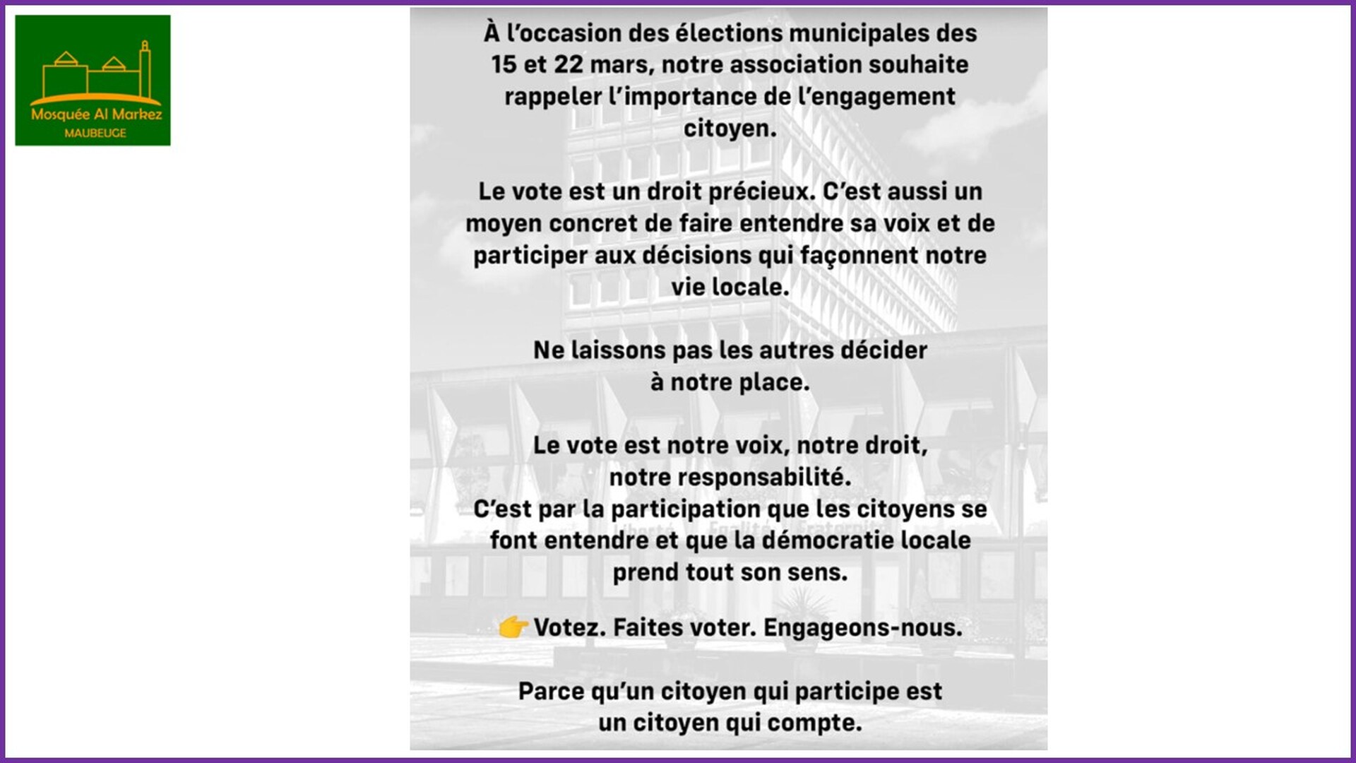 Elections Municipales