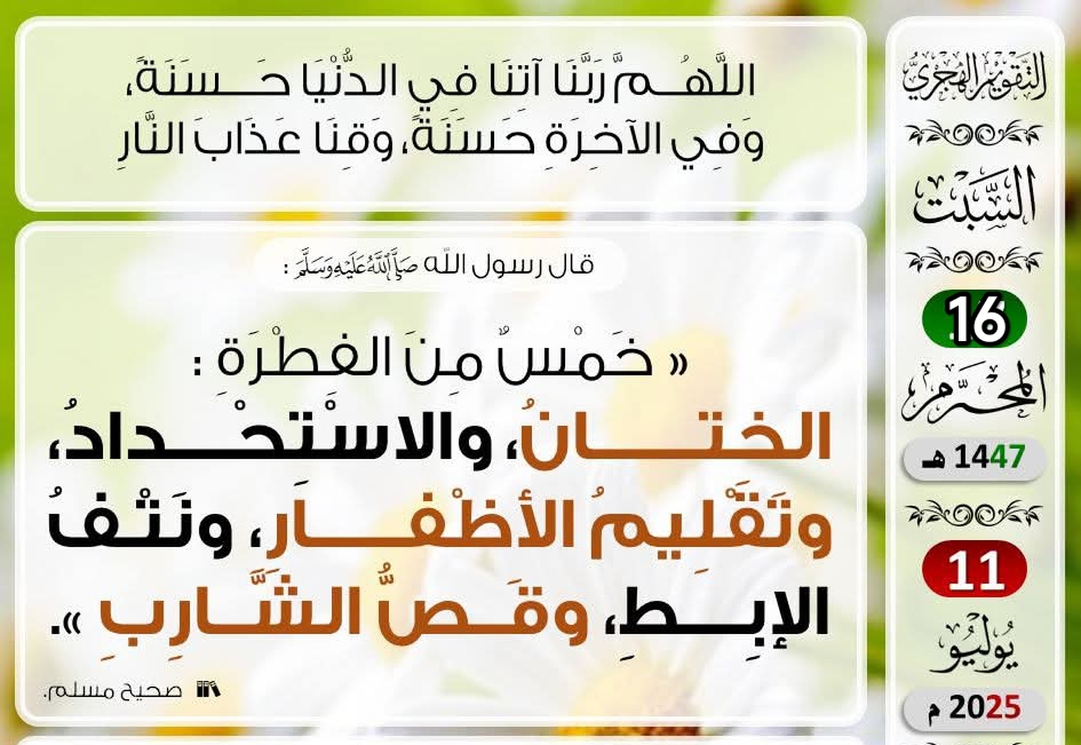 حديث اليوم