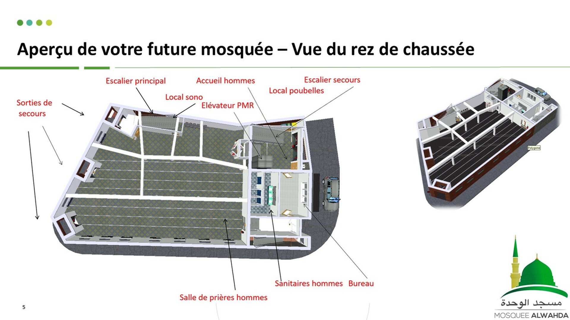 Aperçu nouvelle mosquée