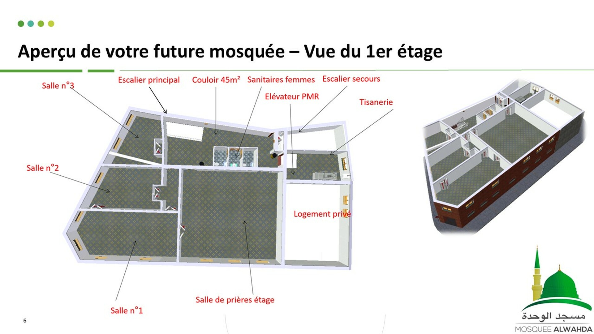 Aperçu nouvelle mosquée