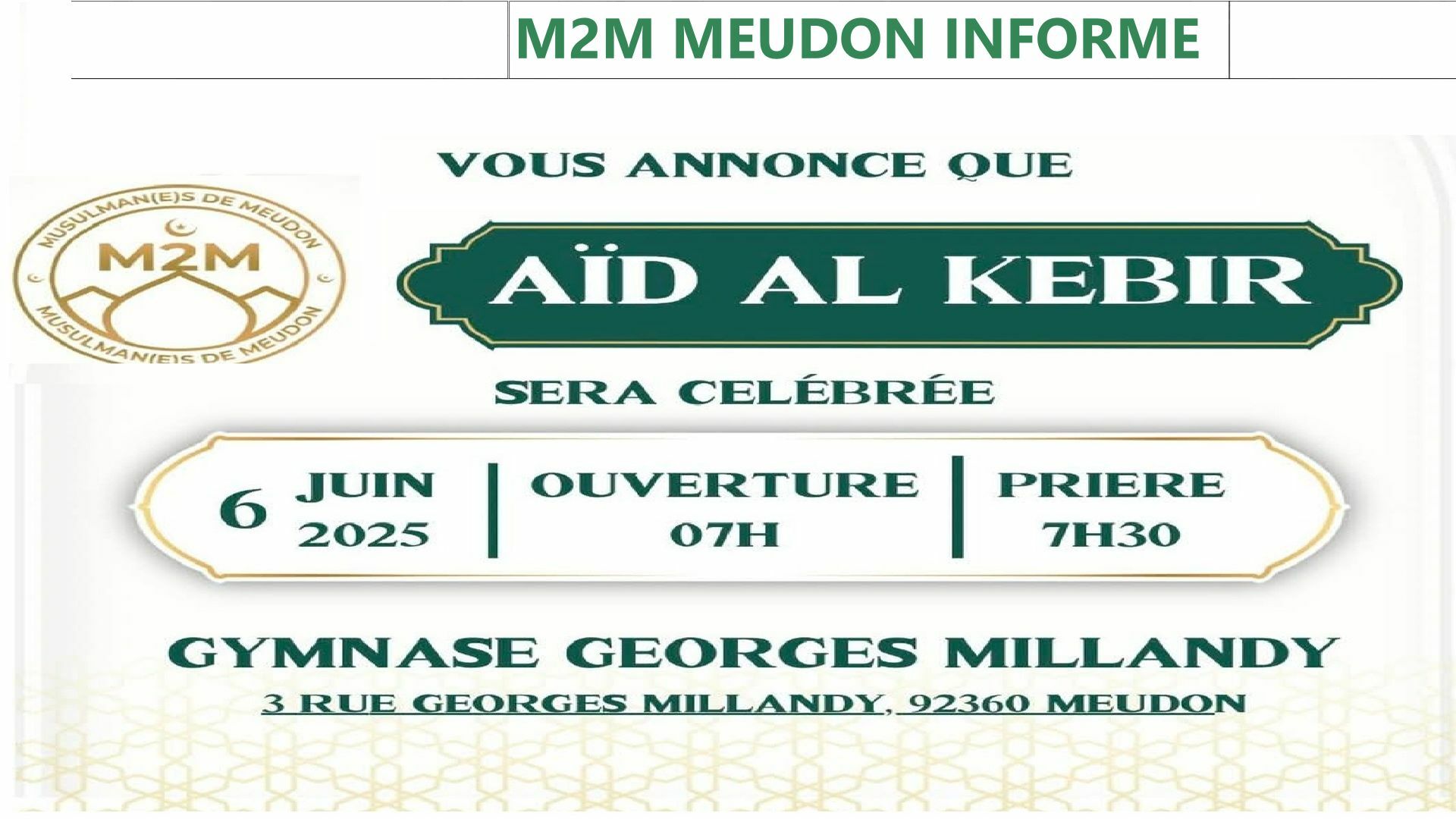 MEUDON AÏD EL-KEBIR