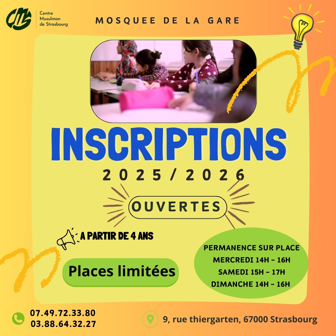 Inscription pour l'enseignement