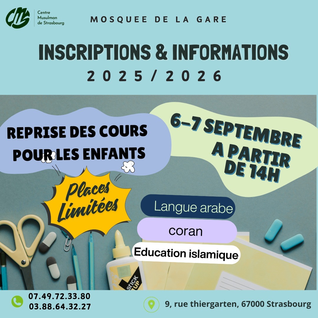 Inscription pour l'enseignement