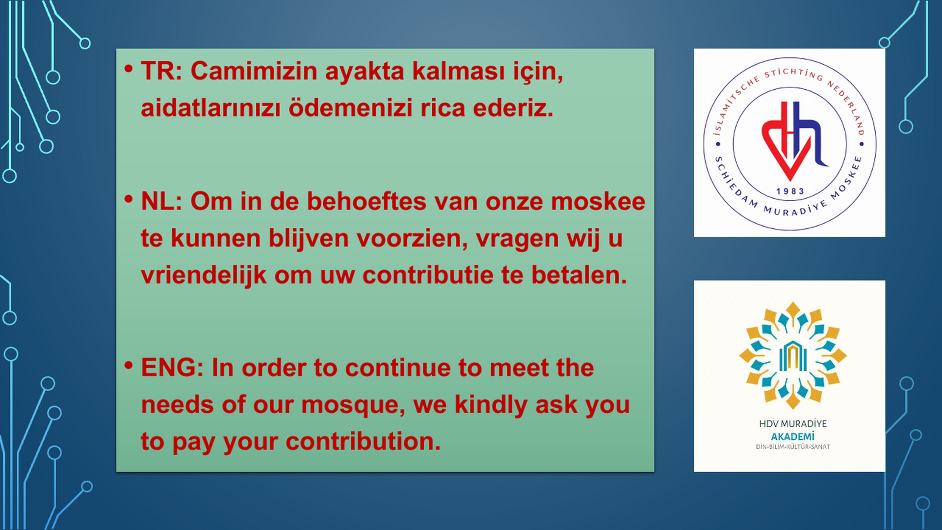 Üyelerimize duyuru
