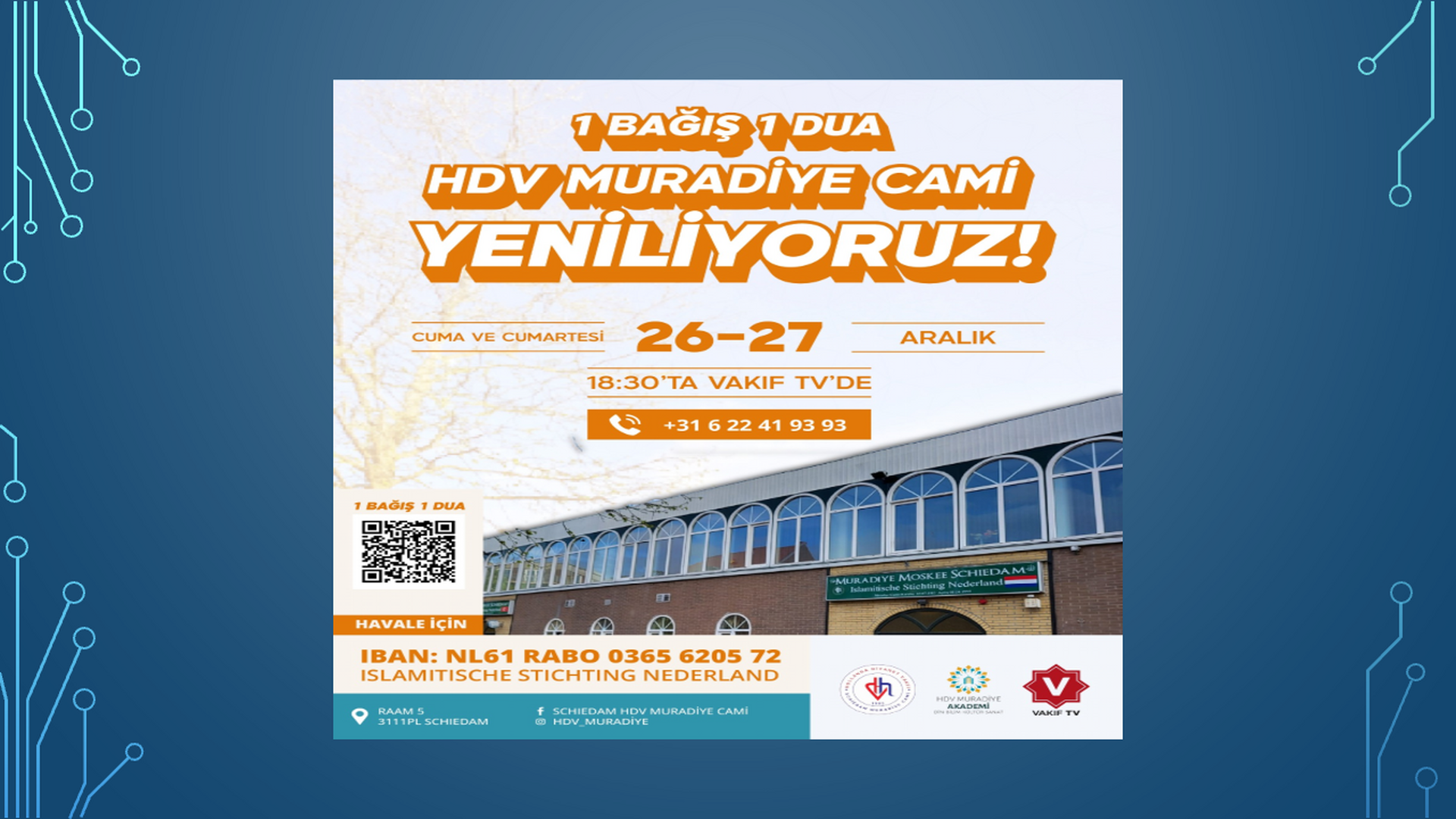 1 BAĞIŞ 1 DUA - CANLI YAYIN