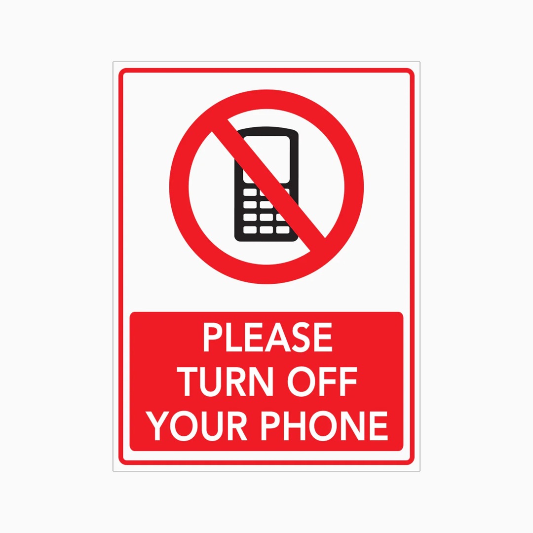 يُرجى إغلاق الجوال أثناء الصلاة