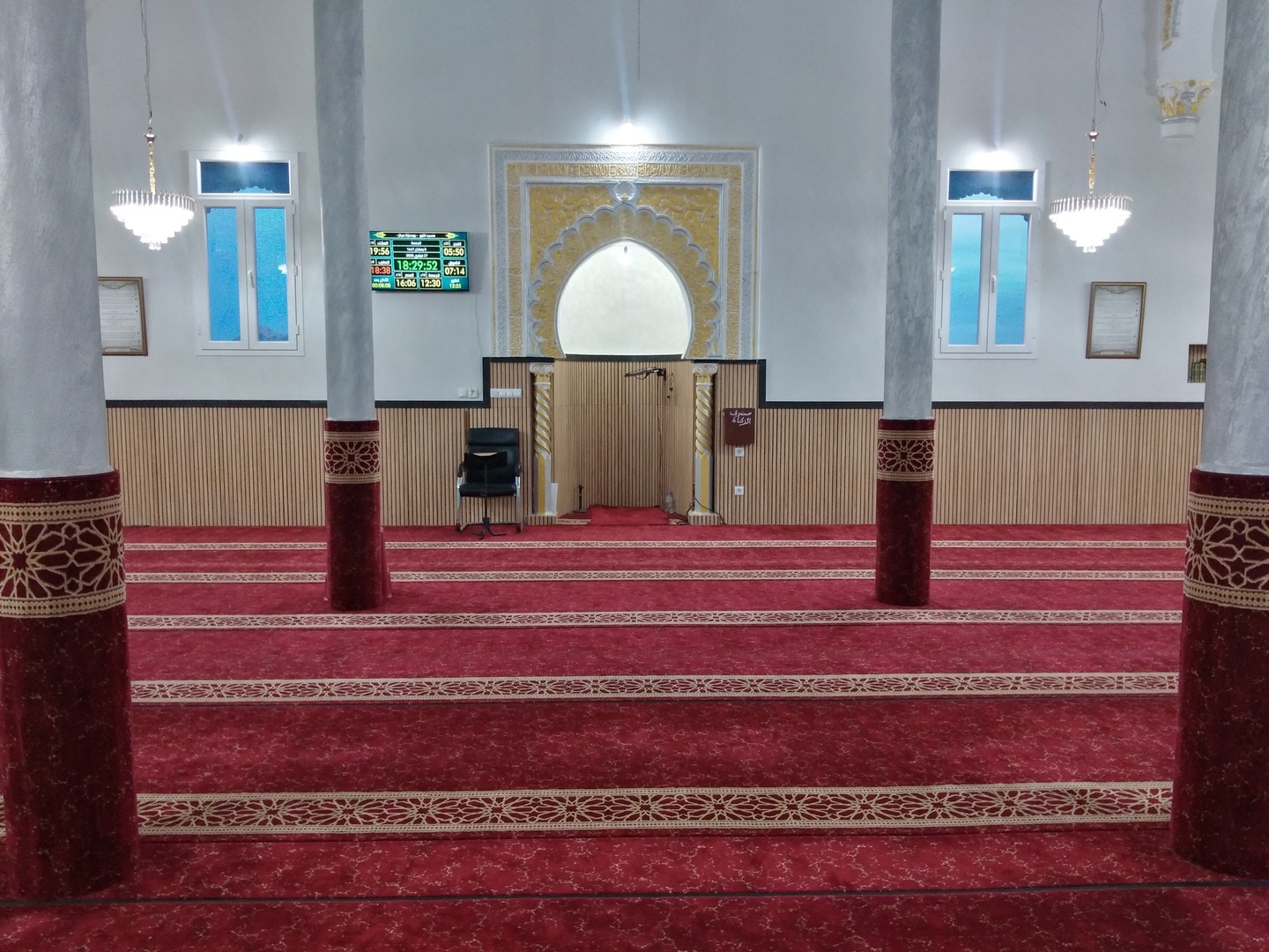 مسجد النور  بوحمزة _مركز