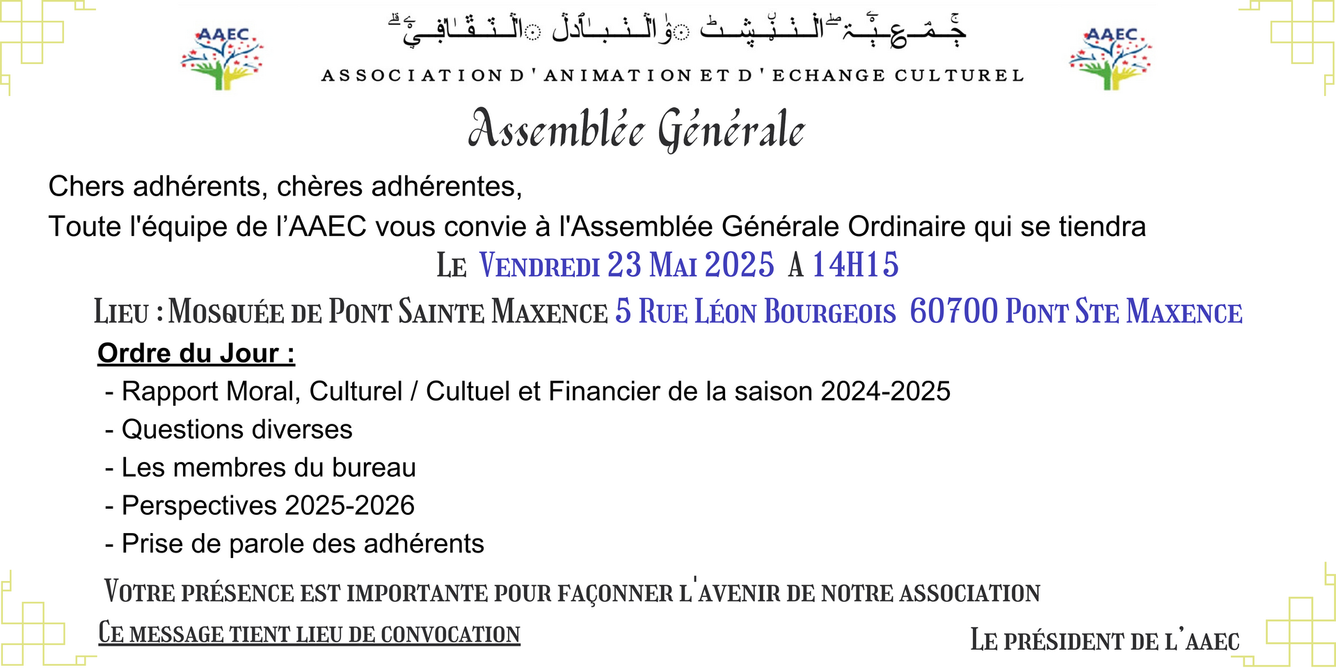 Assemblée Générale