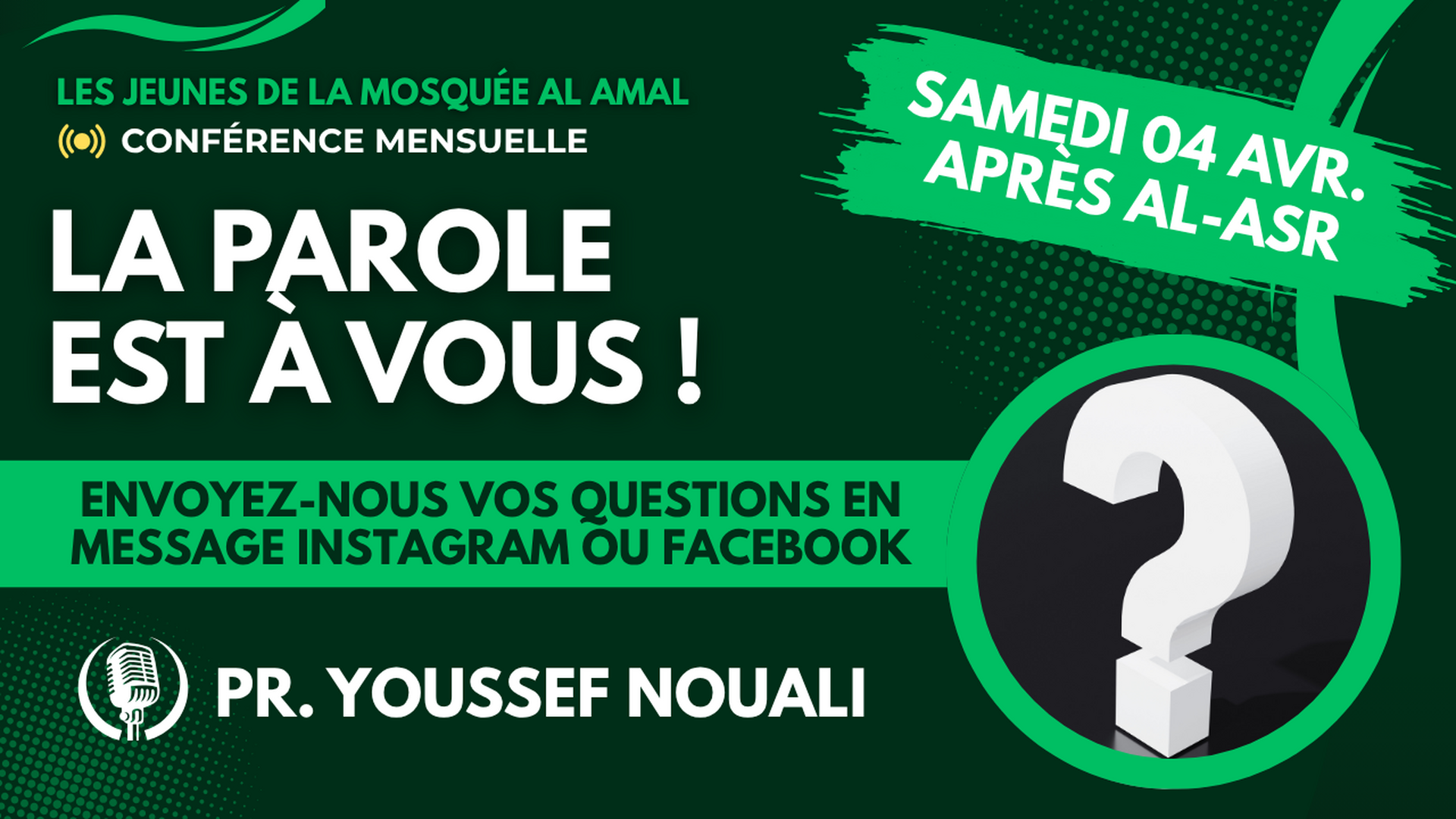 Conférence Mensuelle