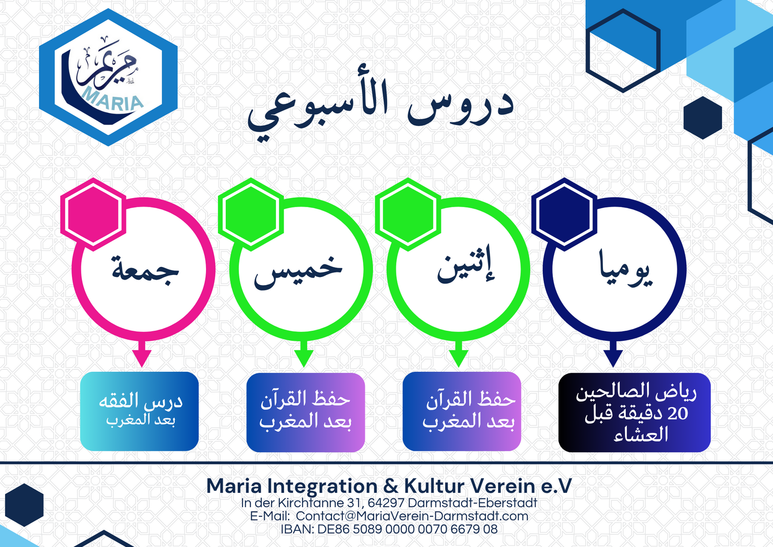 دروس الأسبوعى