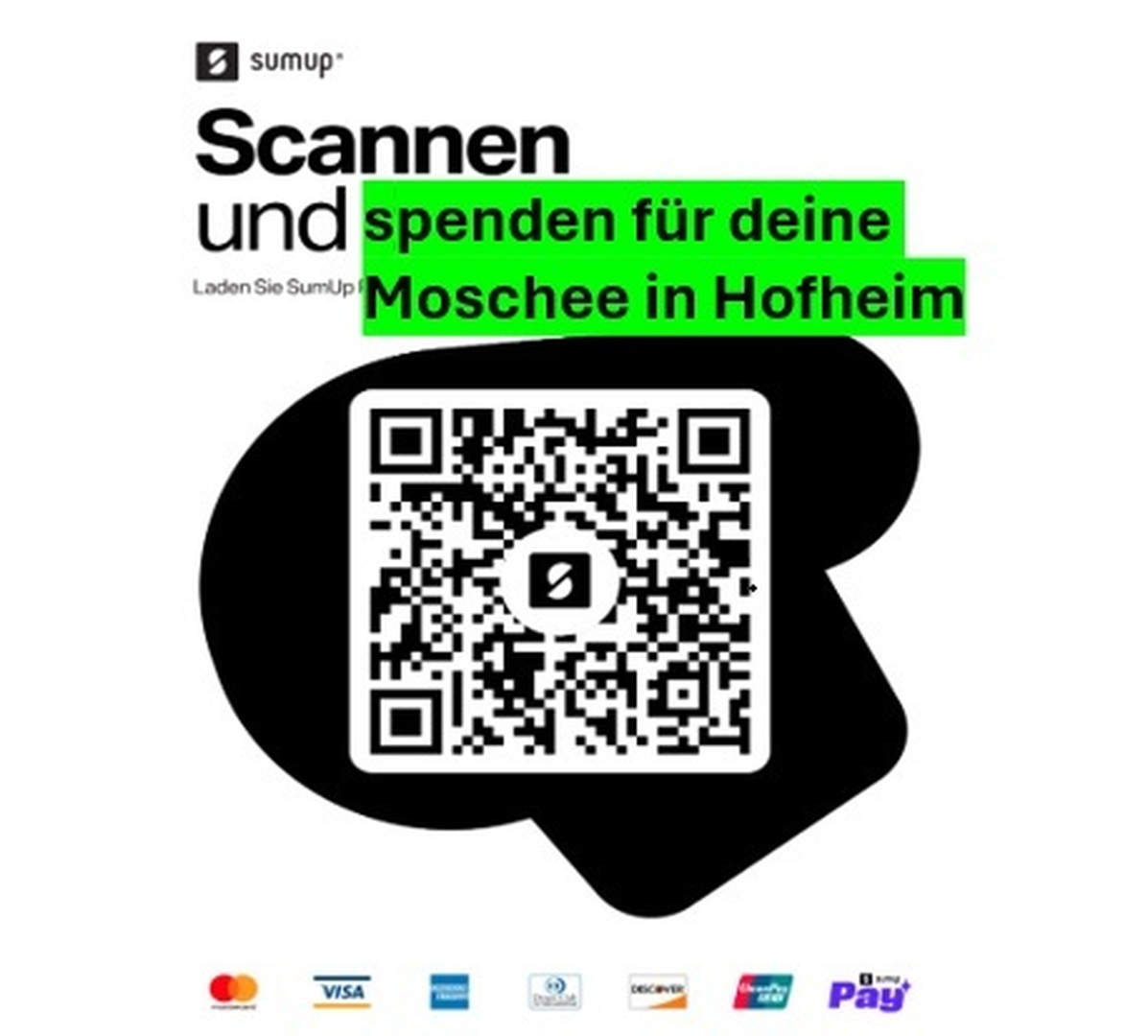 RQ-Code für deine Spende für IBK Hofheim