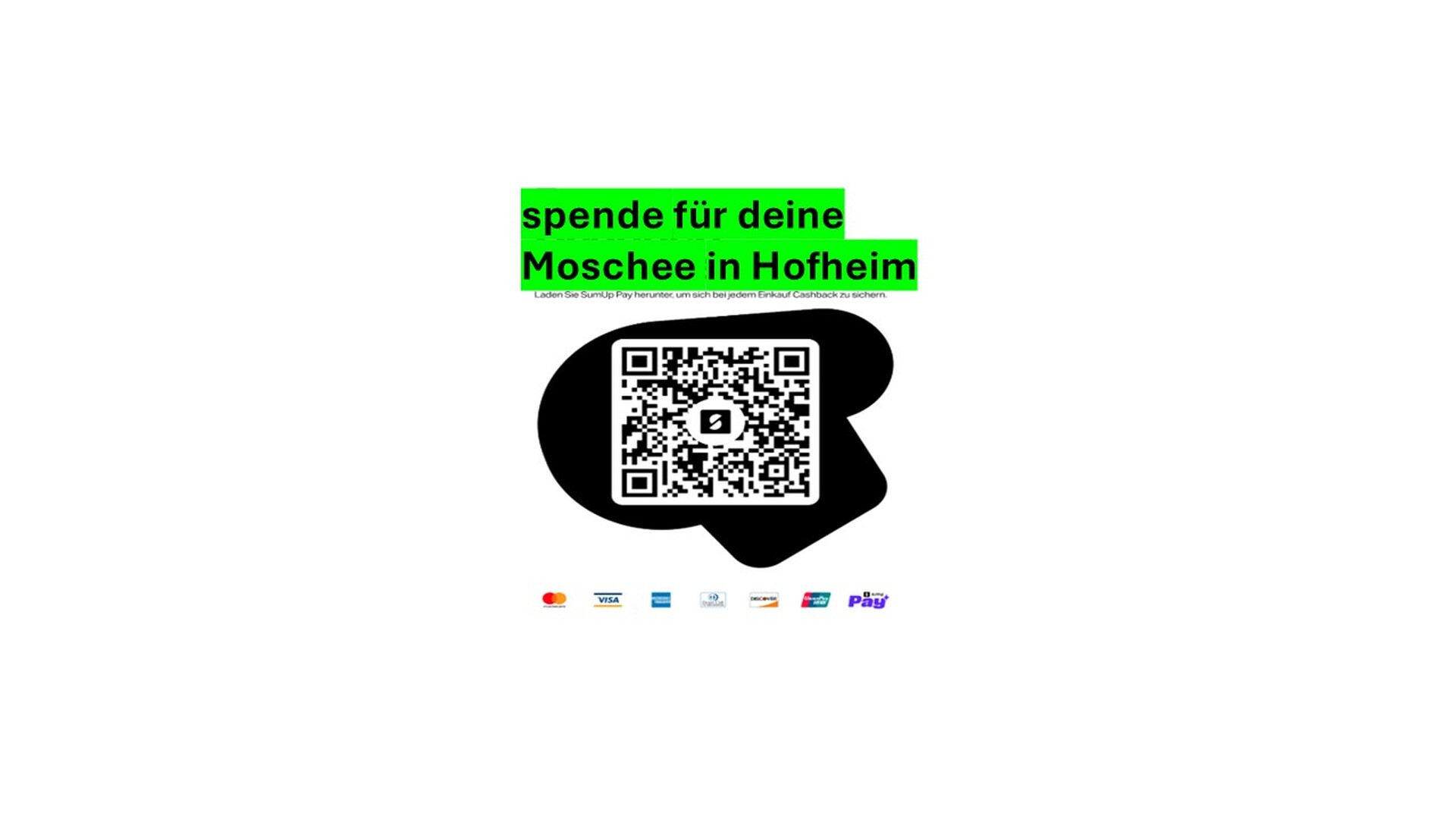 RQ-Code für deine Spende für IBK Hofheim