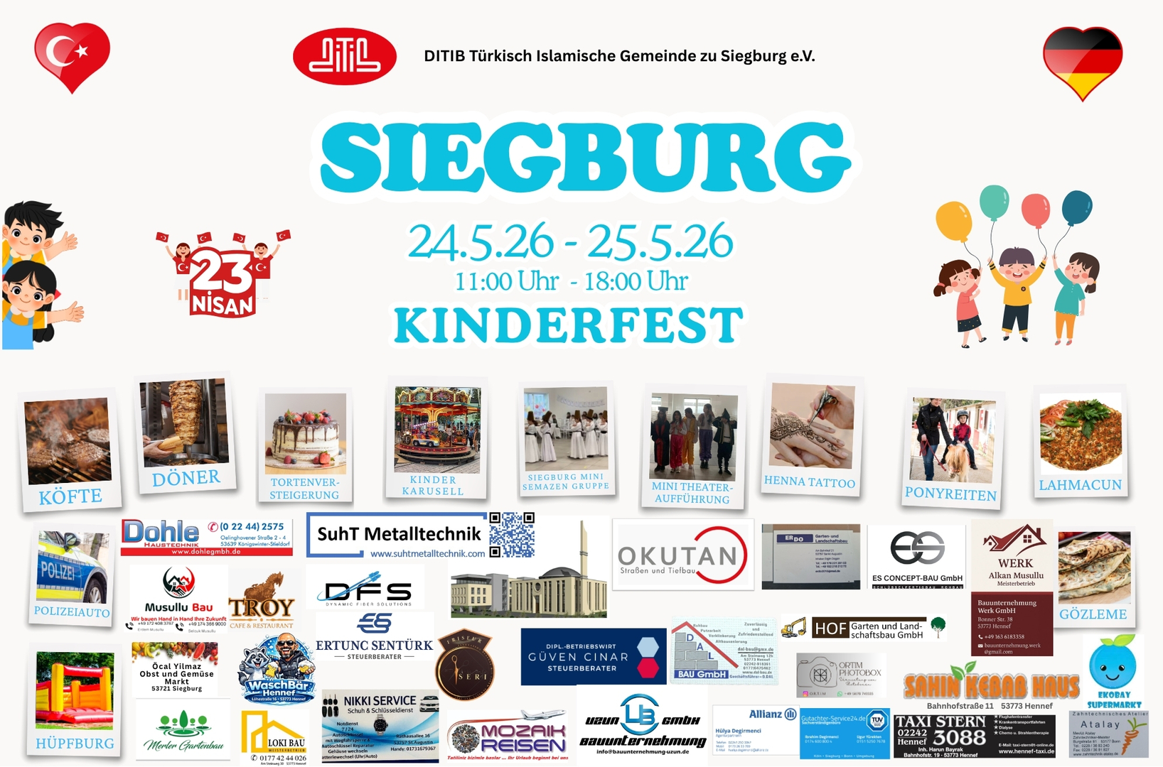 SIEGBURG MERKEZ CAMI ÇOCUK ŞENLIĞI