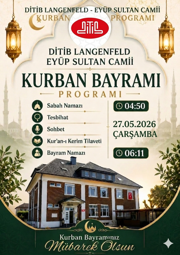 Bayram Namazı Programı