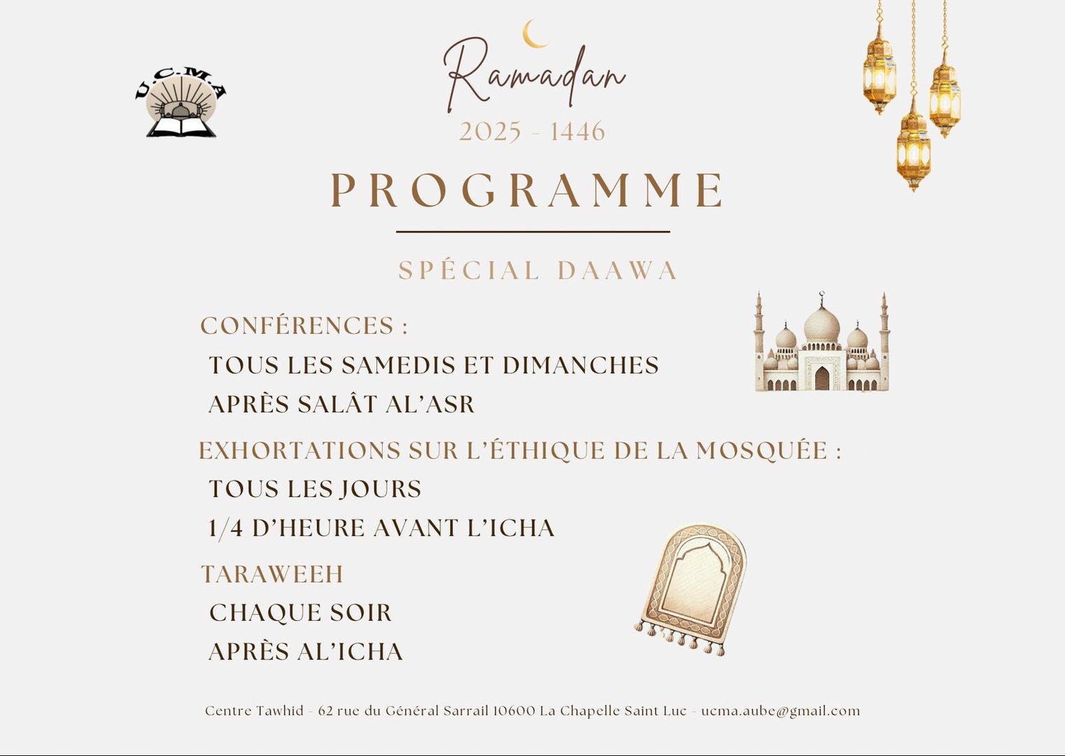 Programme - spécial Daawa