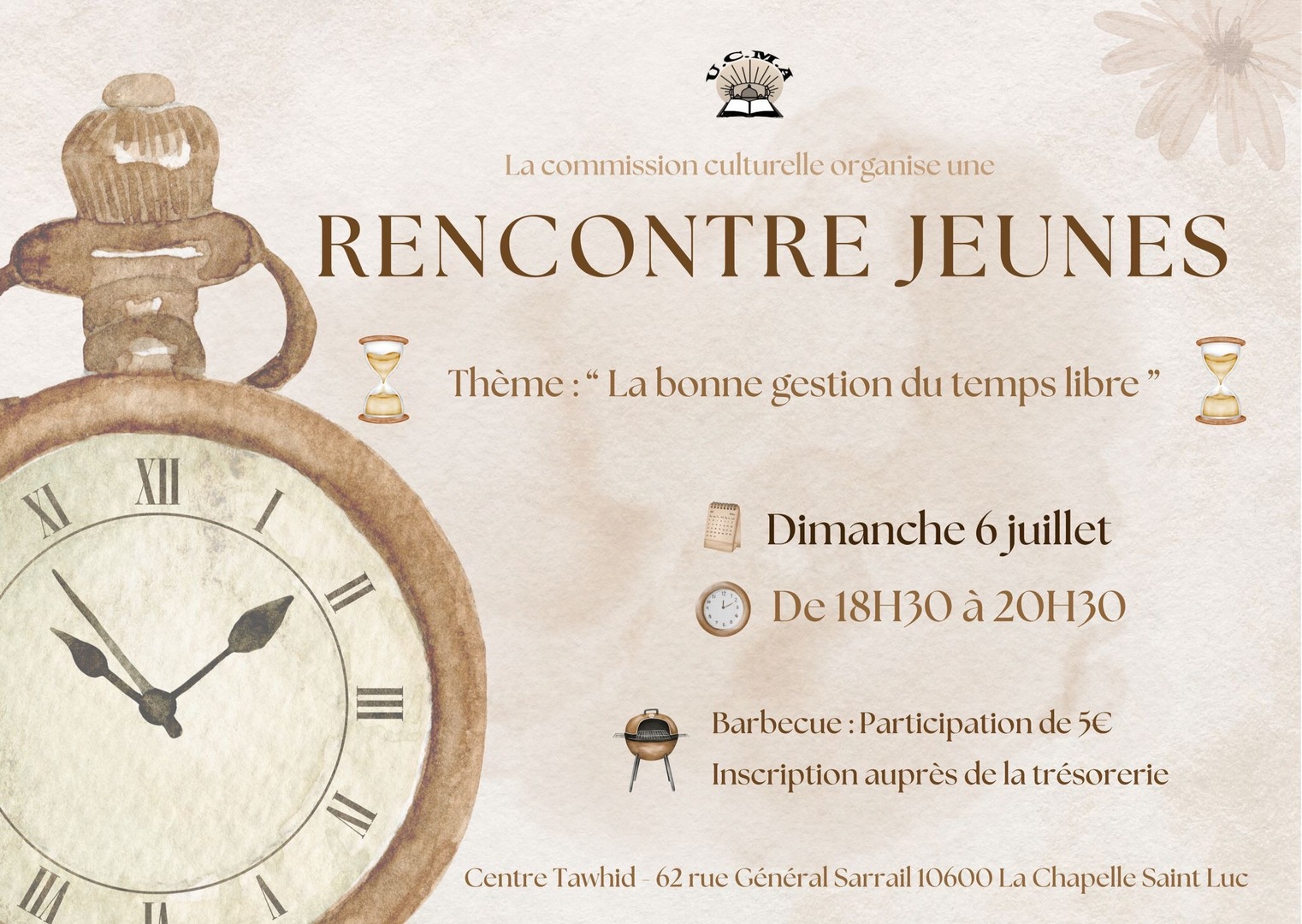 Rencontre jeunes - 6 juillet 2025