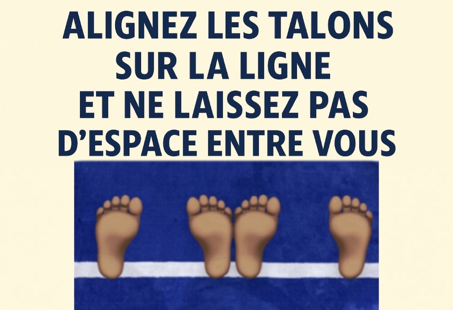 Alignement des rangs