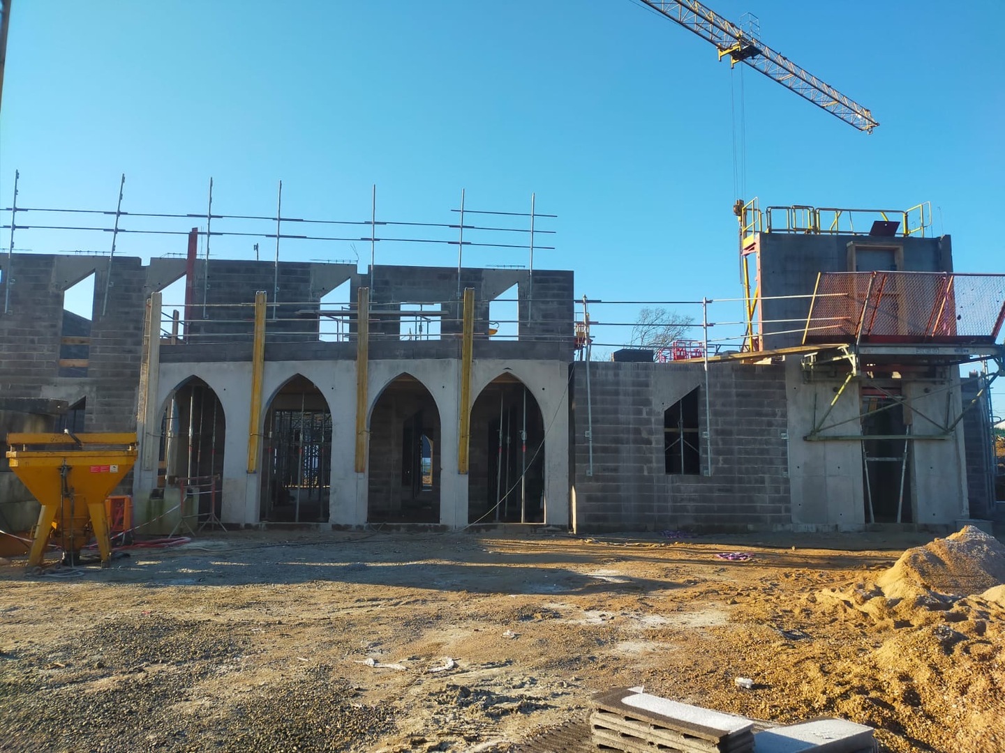 Suivi de la construction de la nouvelle