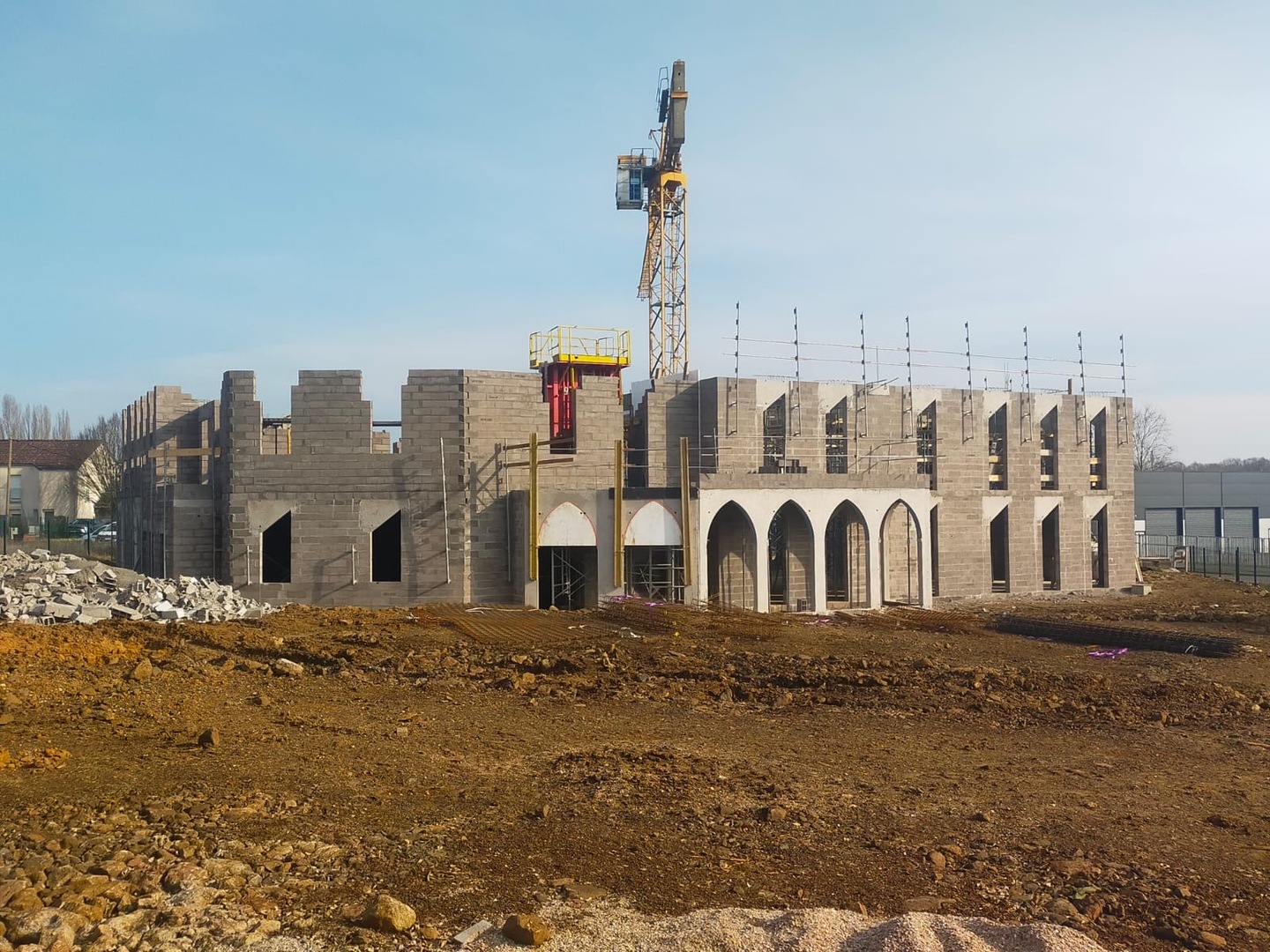 Suivi de la construction nouvelle mosqué