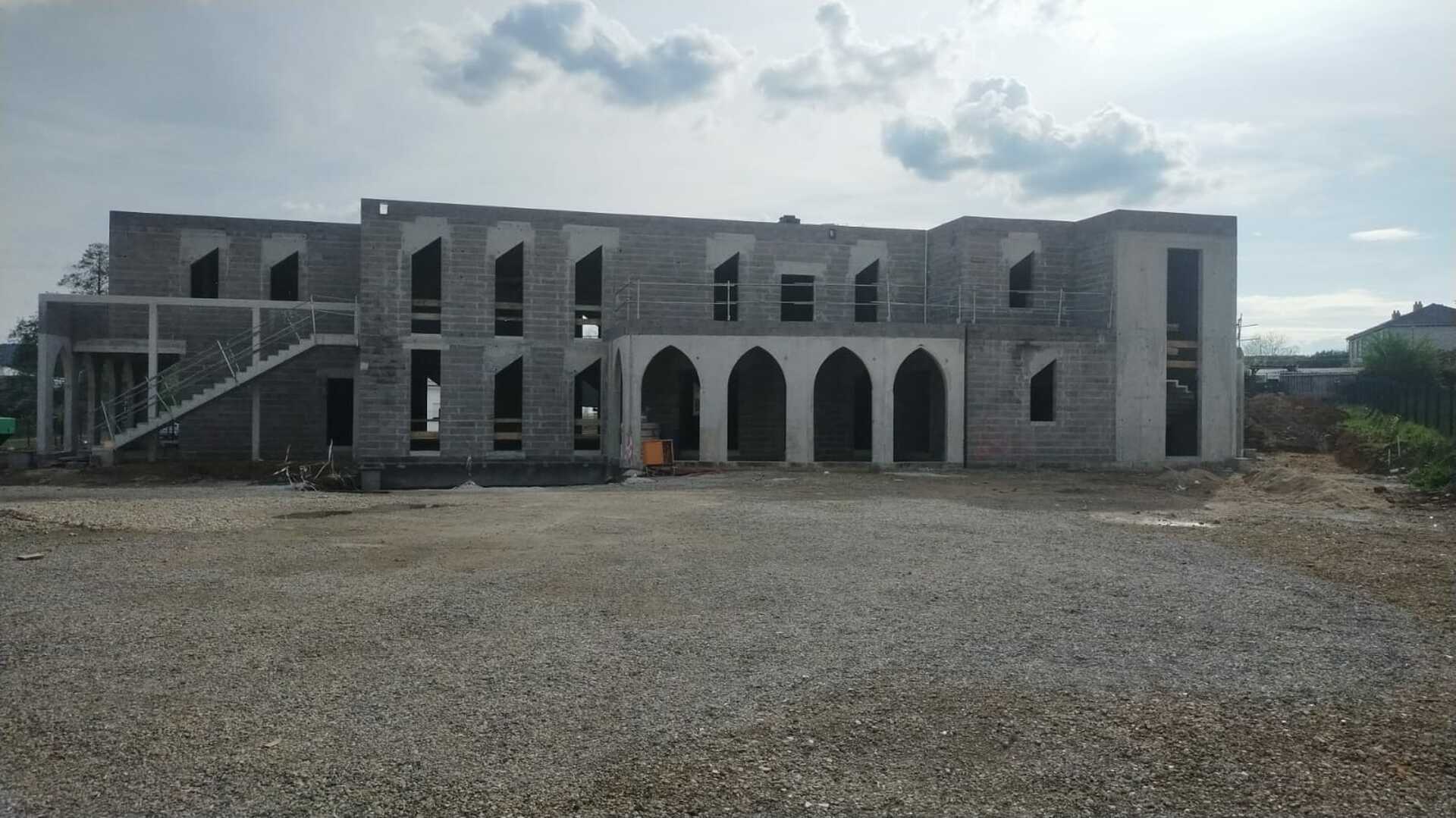 Suivi de la construction de la mosquée