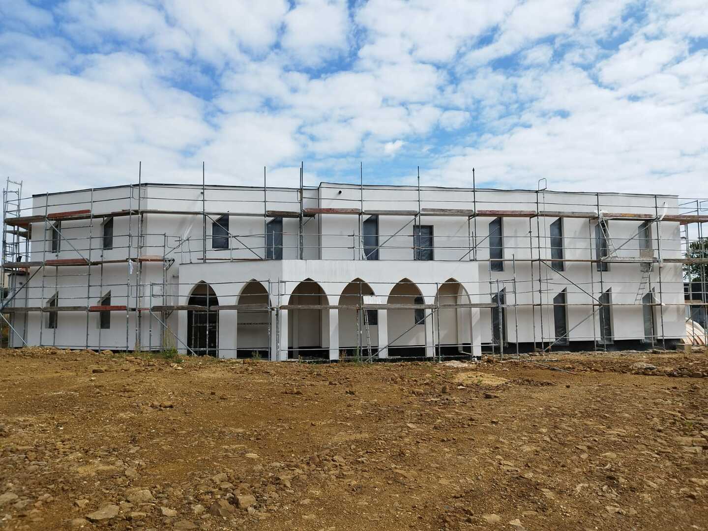 Suivi de chantier de la nouvelle mosquée