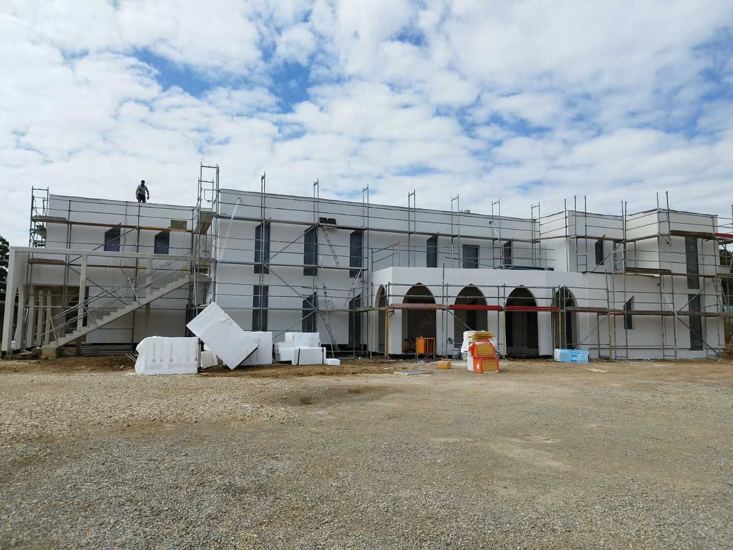 Suivi chantier de la nouvelle mosquée
