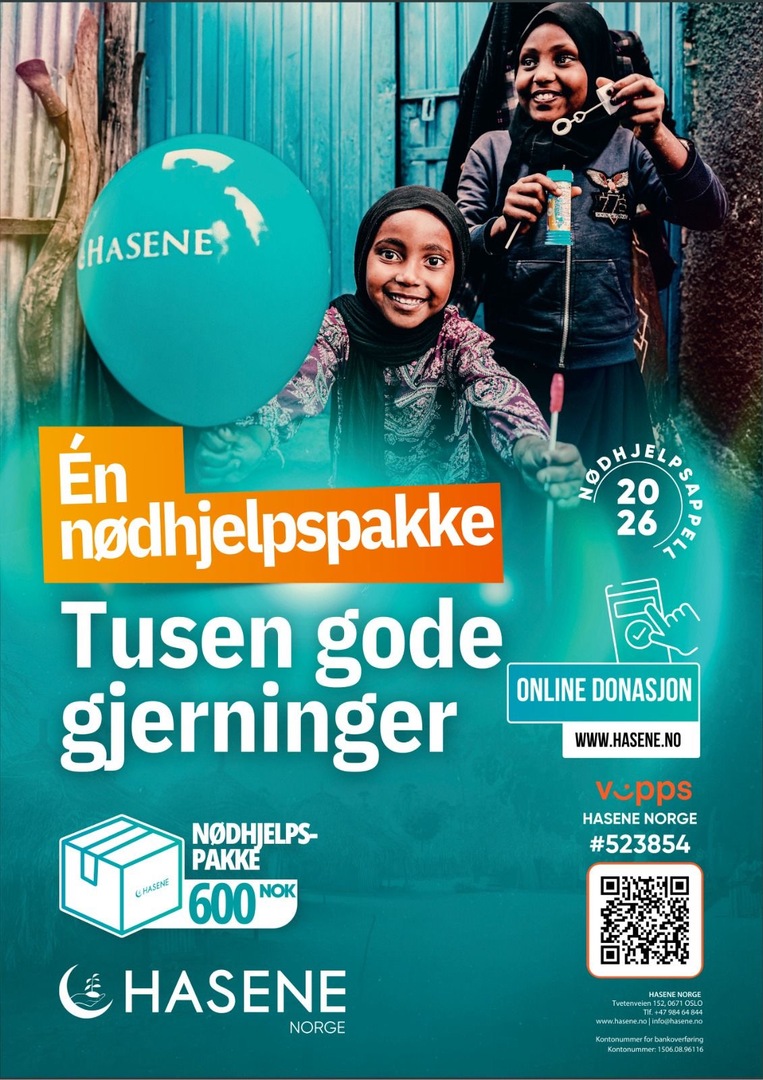 2026 Ramadan nødhjelpspakke