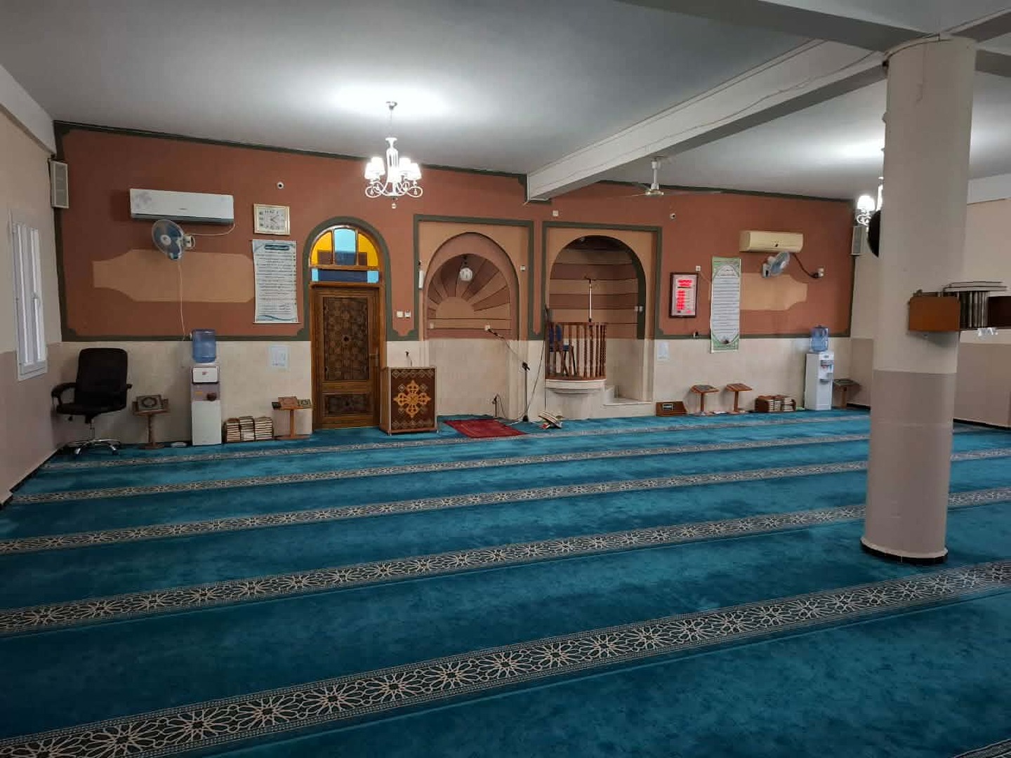 مسجد النور  مشتة الضيافات