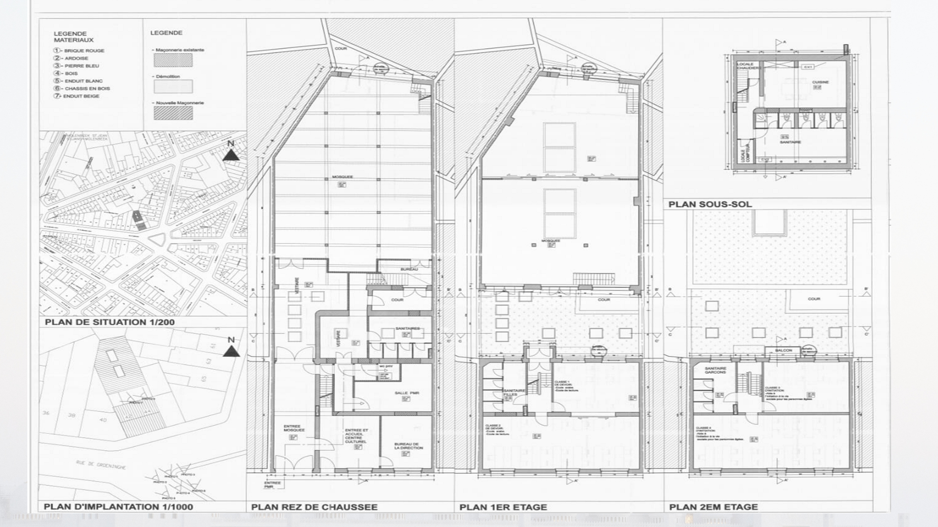 Projet mosquée annajah
