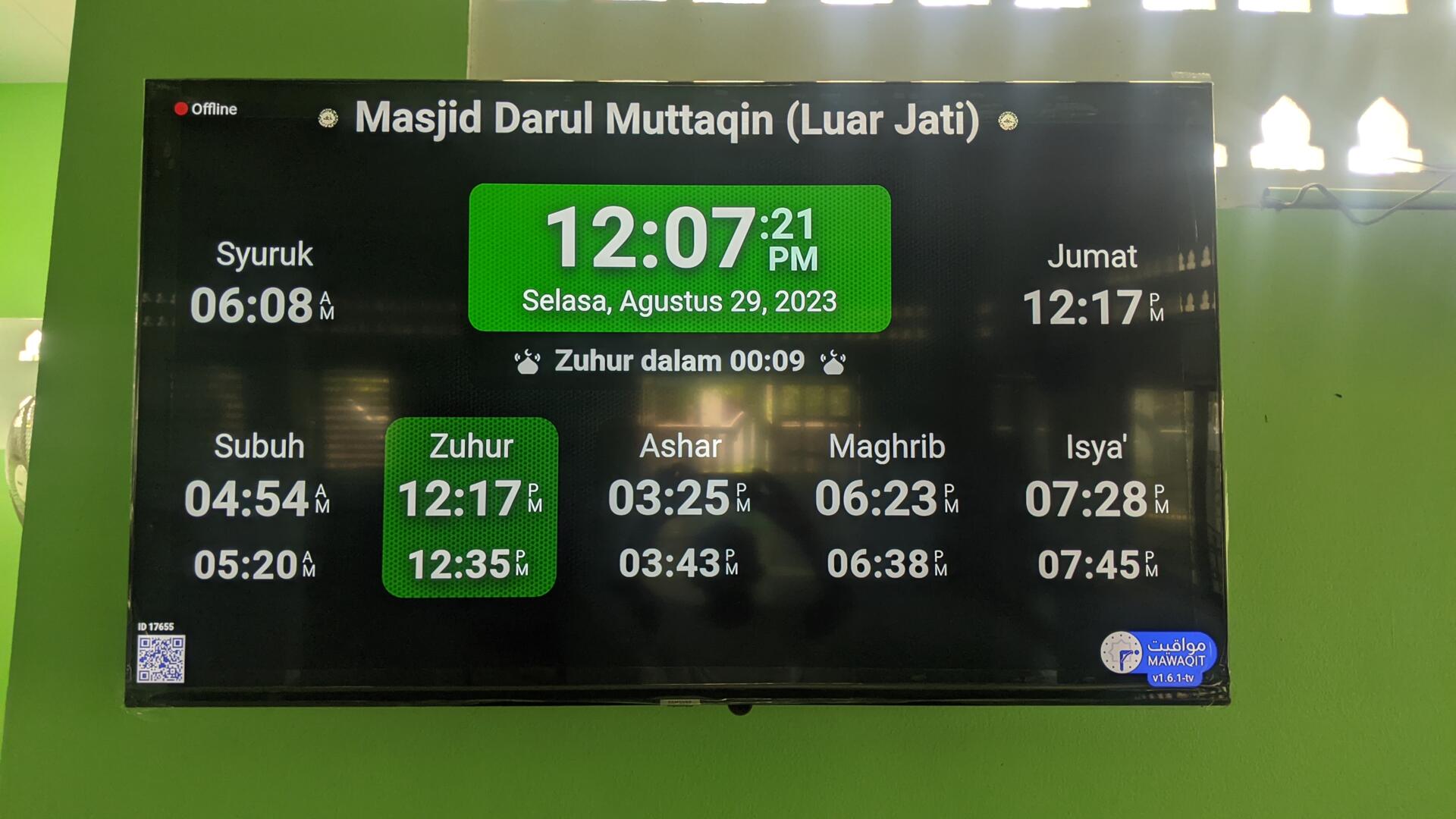 MASJID DARUL MUTTAQIN (LUAR JATI)