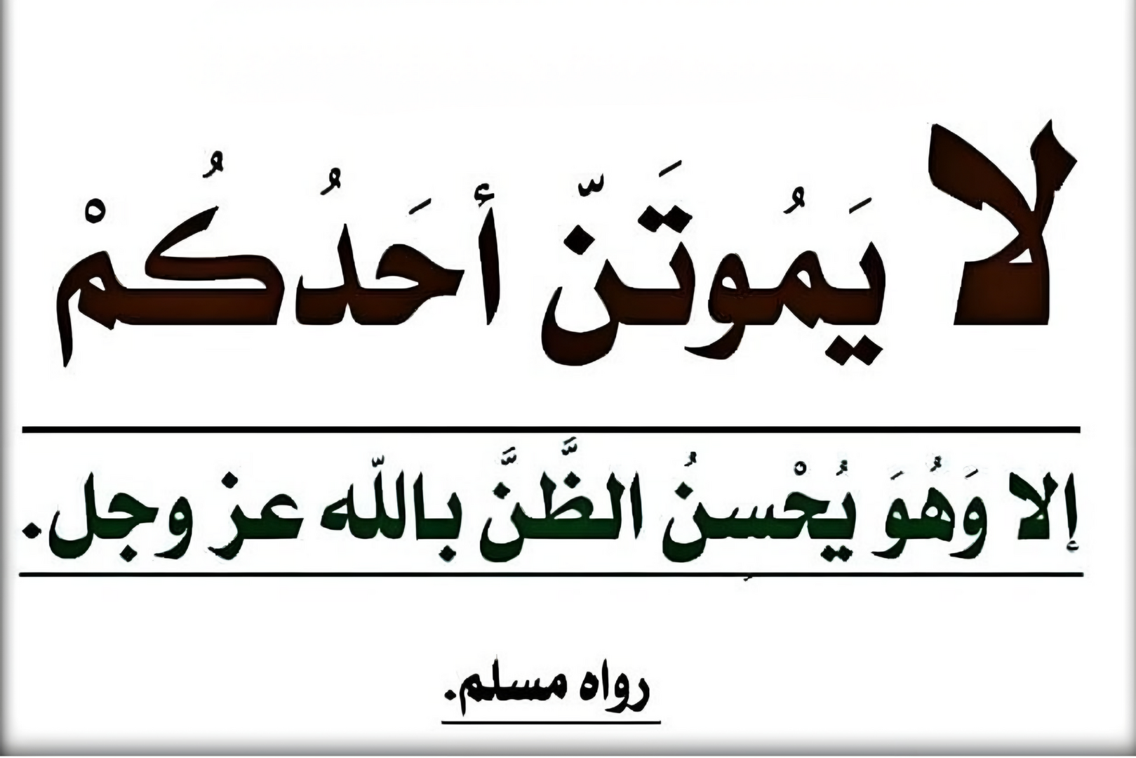 أحاديث قصيرة