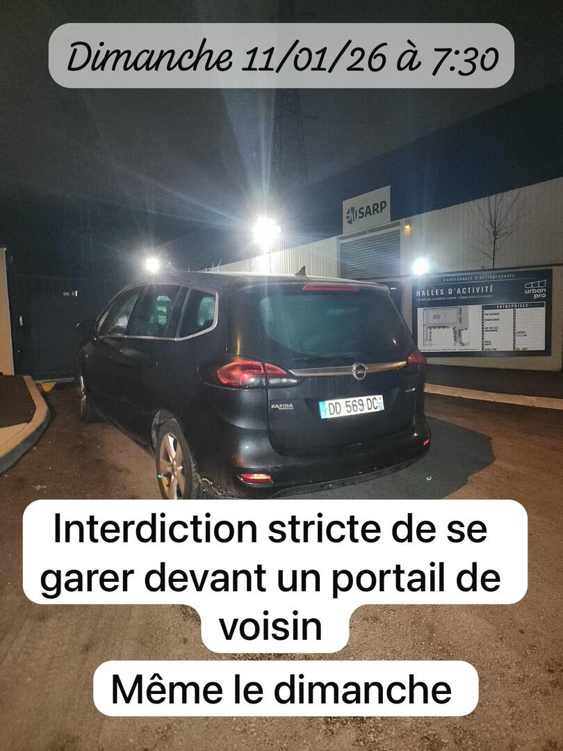 INTERDICTION FORMELLE DE STATIONNEMENT