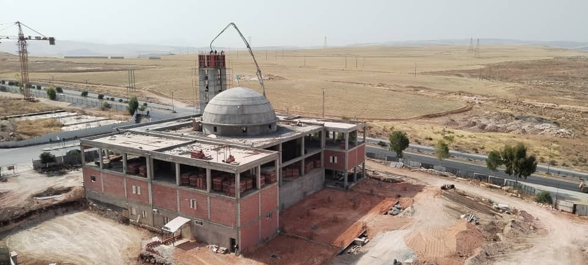 مراحل الأشغال الكبرى للمسجد