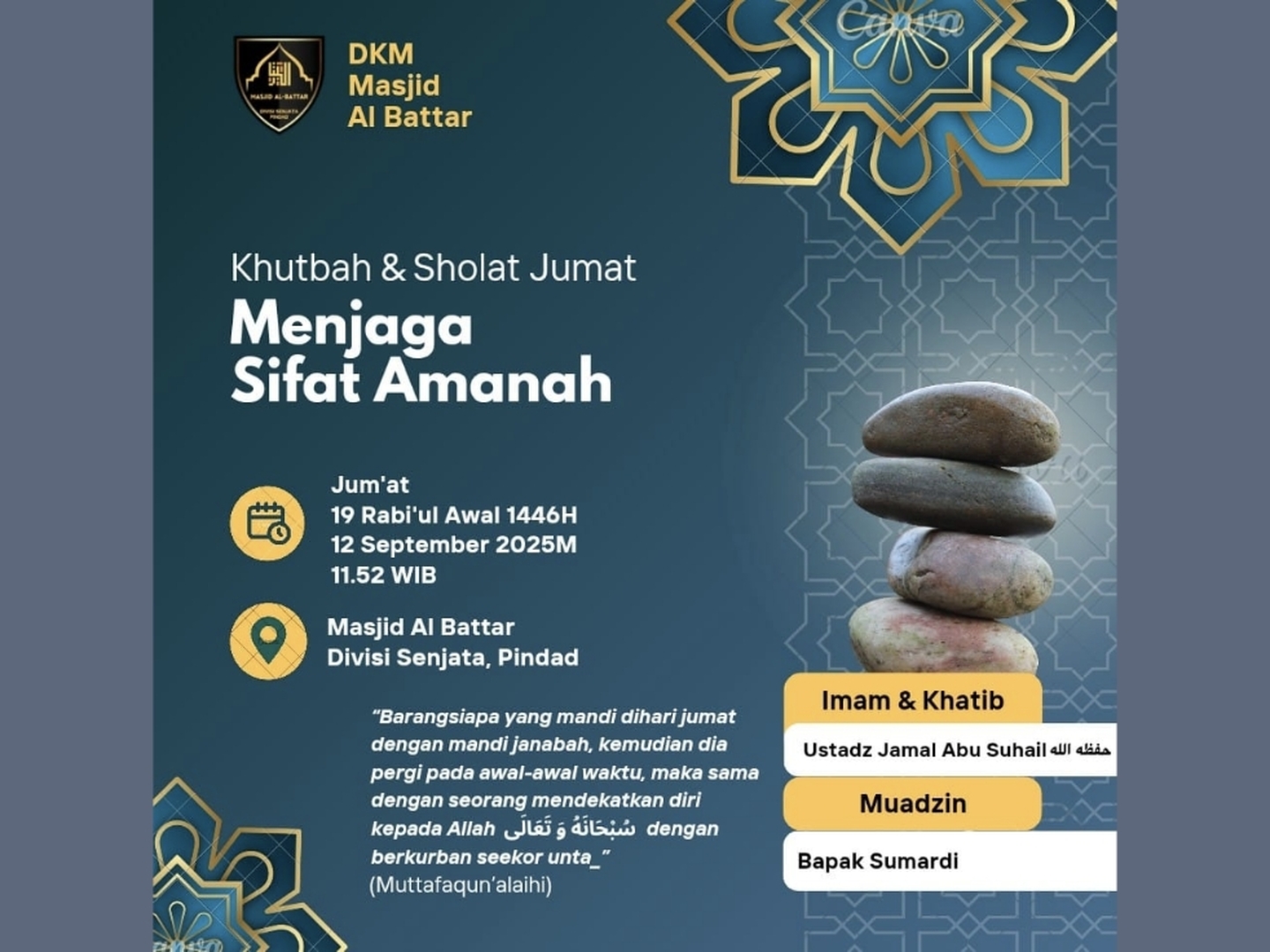 jadwal imam