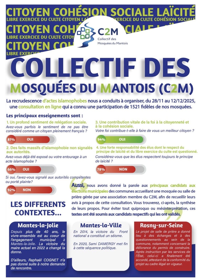 Islamophobie :Réponses des candidats