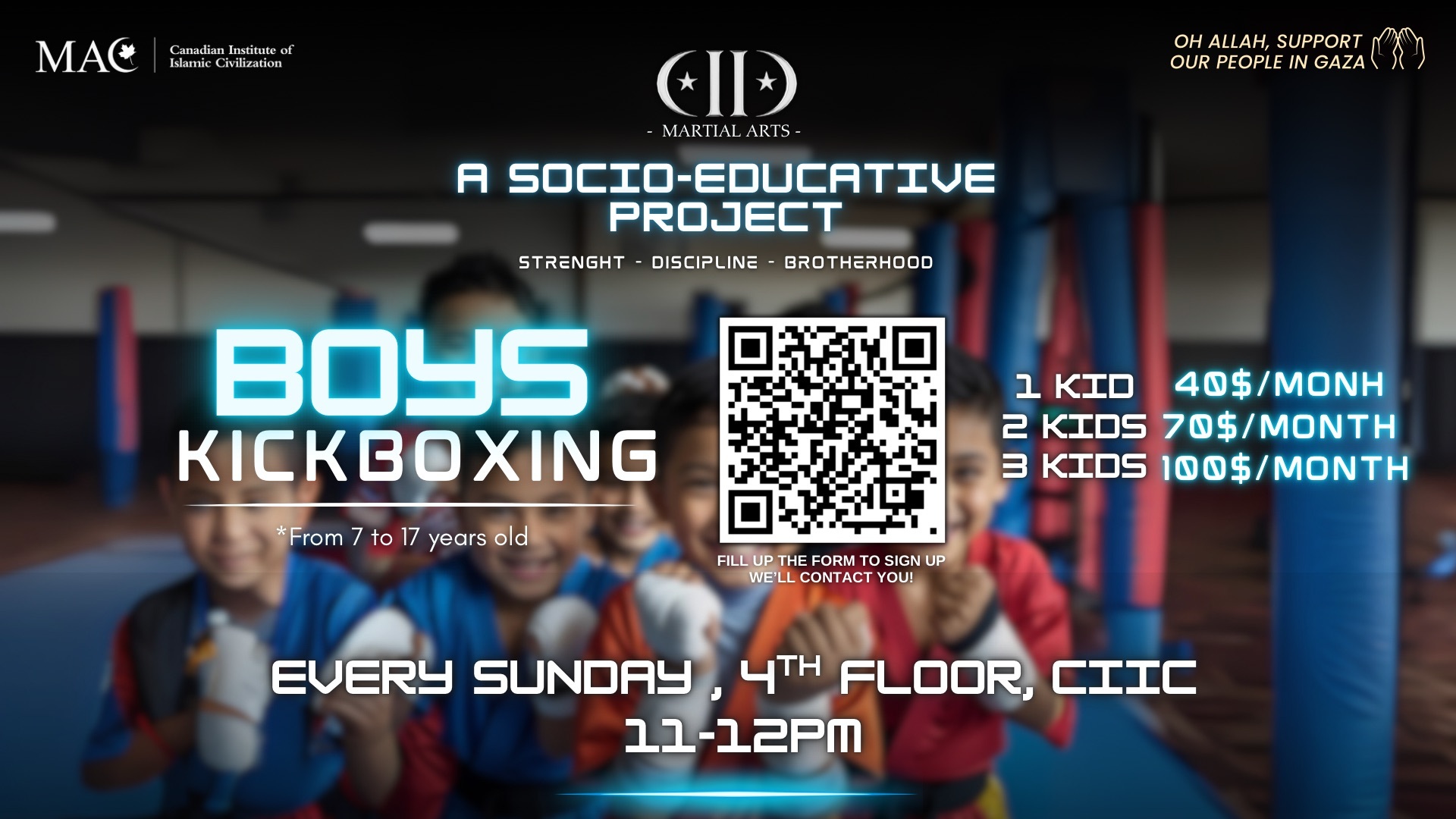 Boys Kickboxing
