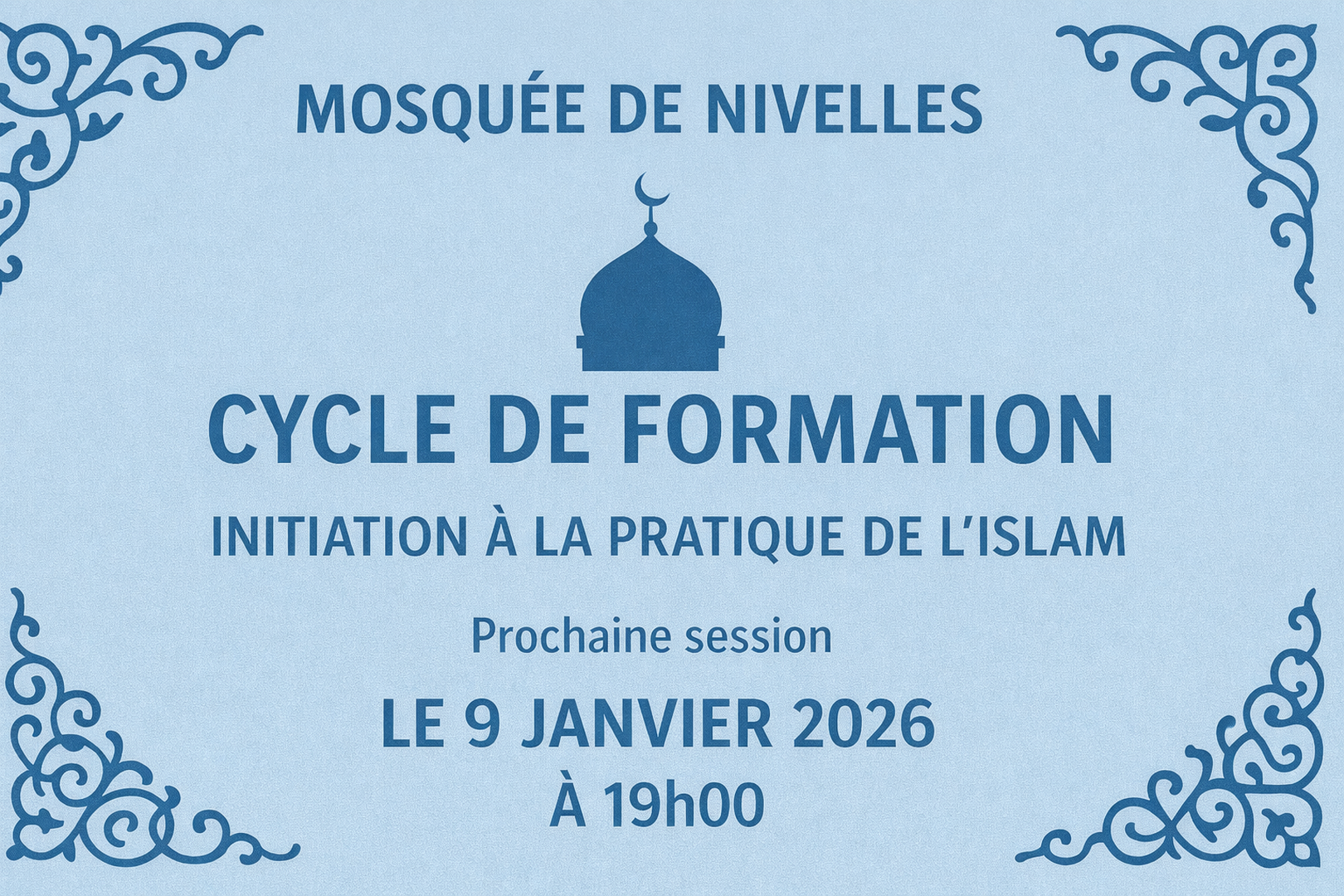 Initiation à la pratique de L'Islam