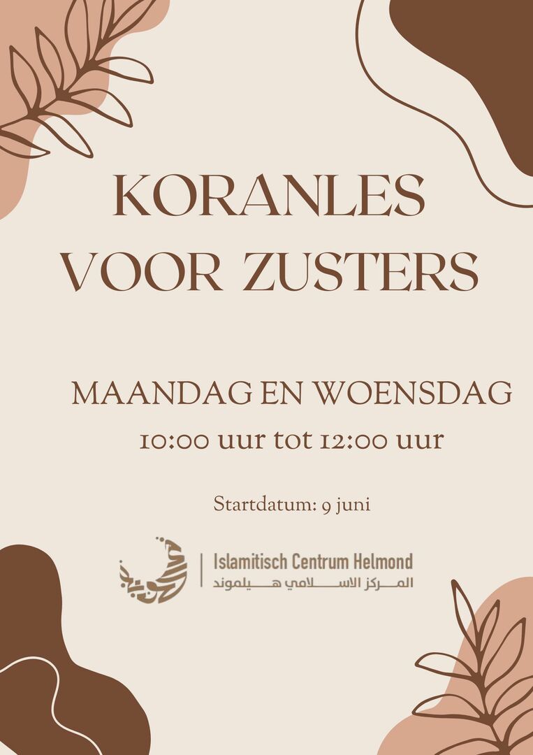 Koranles voor zusters