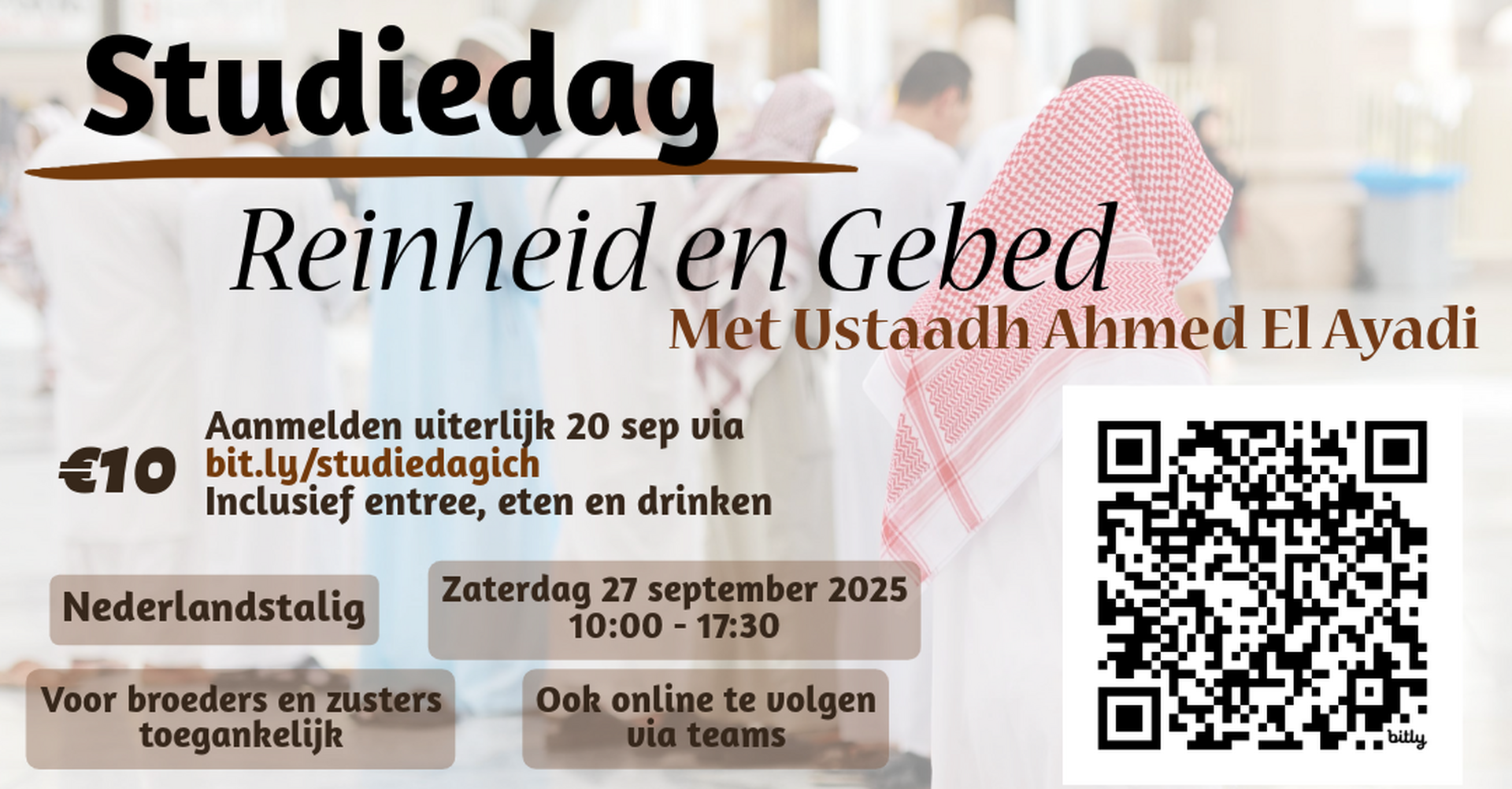 Studiedag - Reinheid en Gebed
